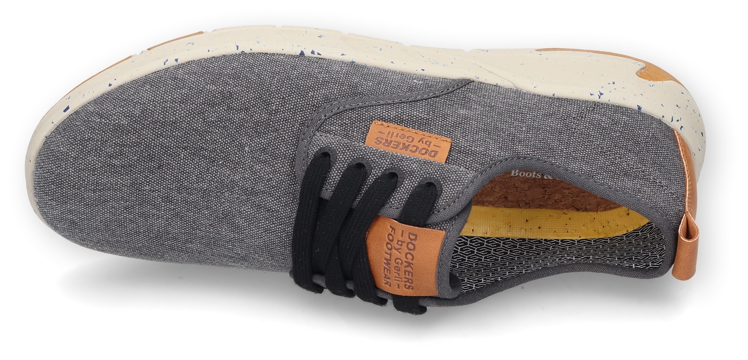 Dockers by Gerli Sneaker, Freizeitschuh, Schnürschuh im Jeans-Look