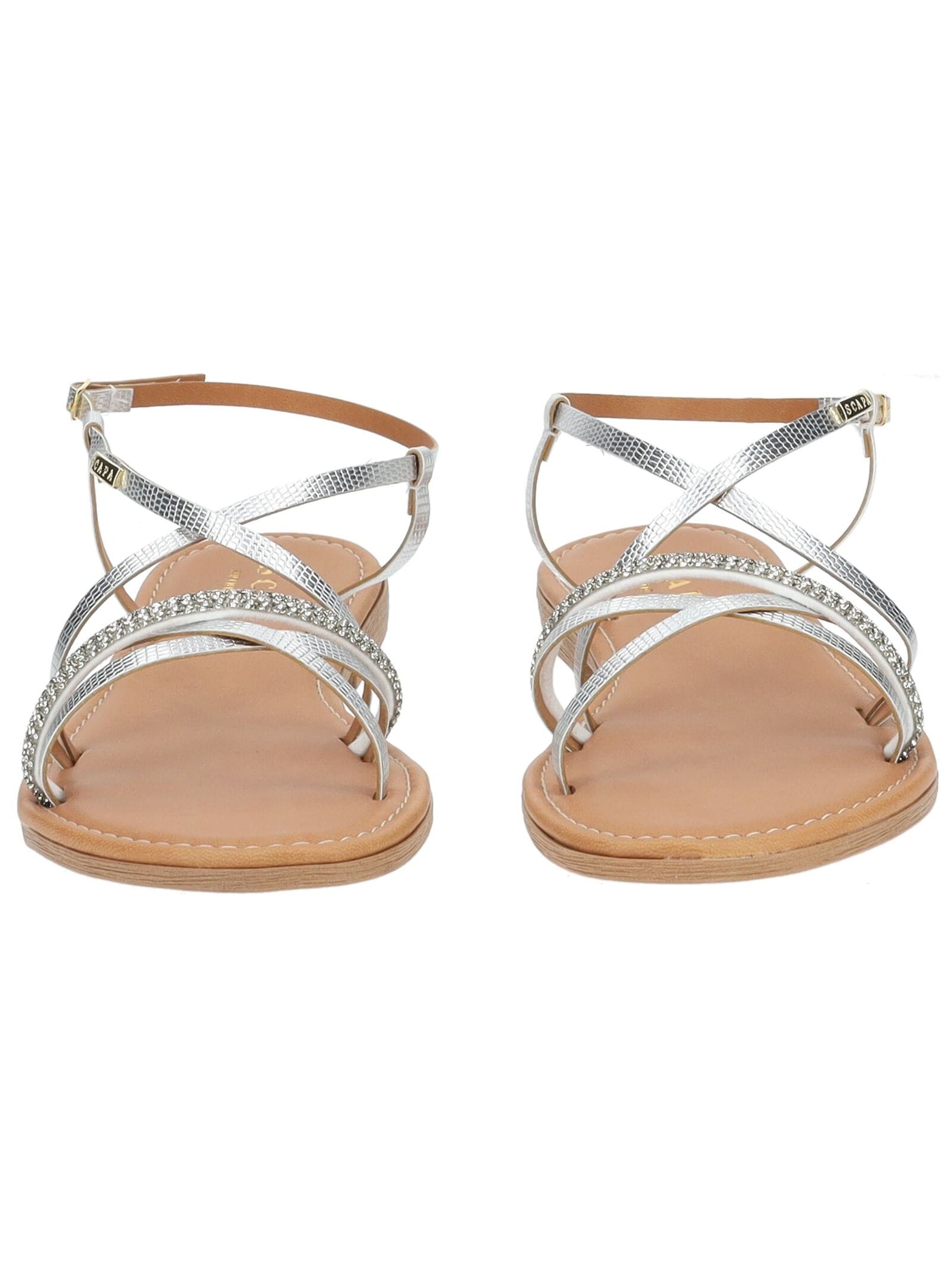 Scapa Riemchensandale »scapa Sandalen Lederimitat«