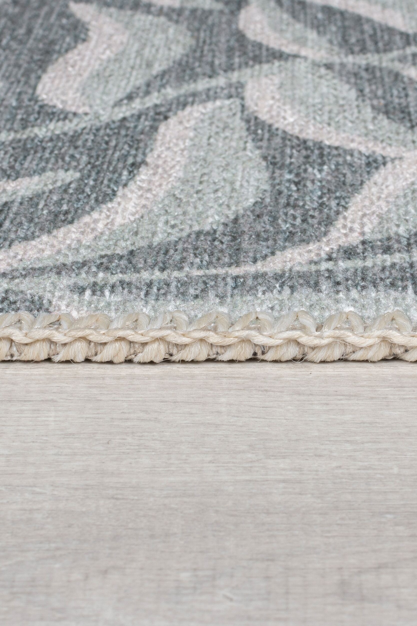 FLAIR RUGS Teppich "Wallace Leaves" rechteckig 4 mm Höhe Waschbarer Teppich günstig online kaufen