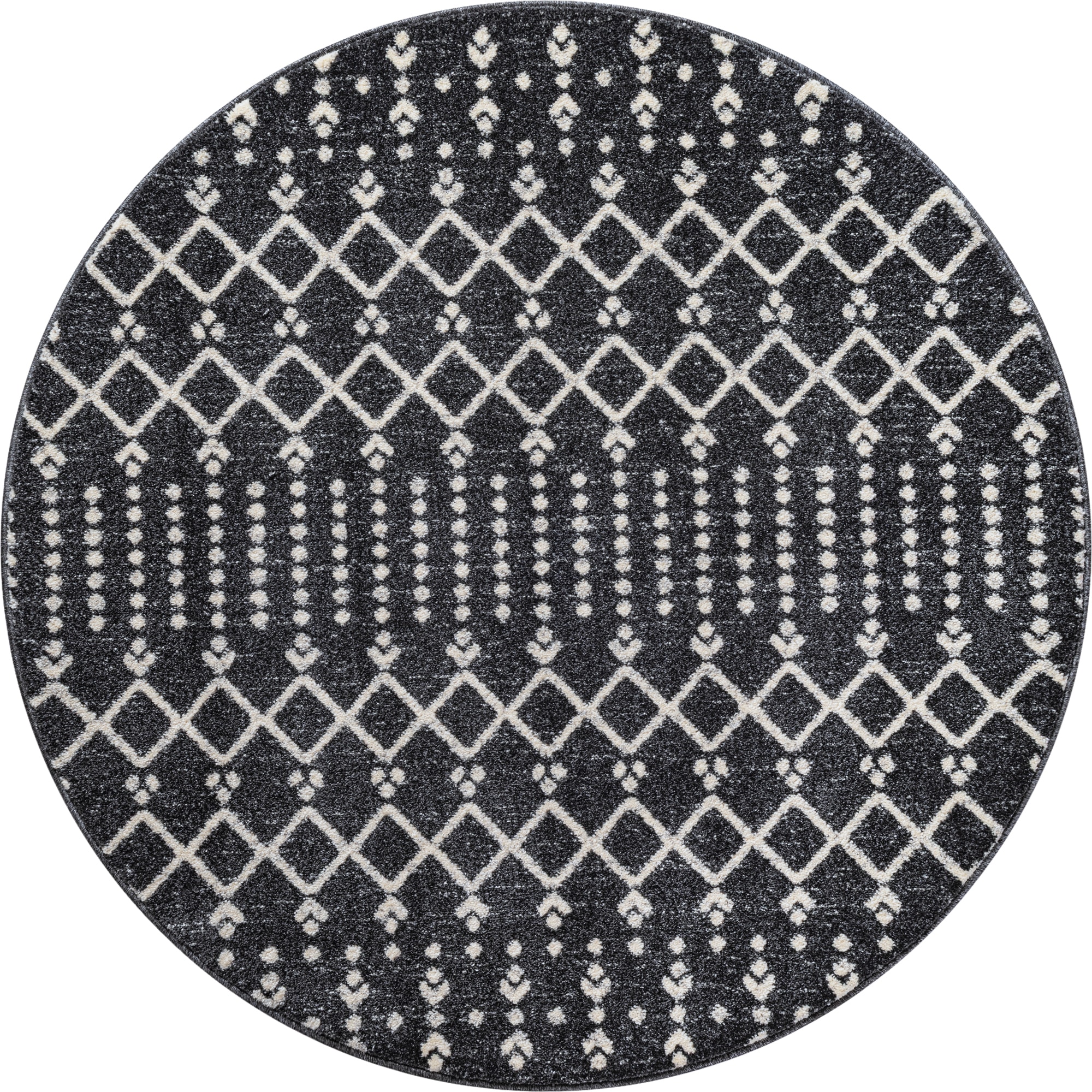 Sanat Teppich "Boho 8205" rund 10 mm Höhe Kurzflor, robust, Boho, Scandic, günstig online kaufen