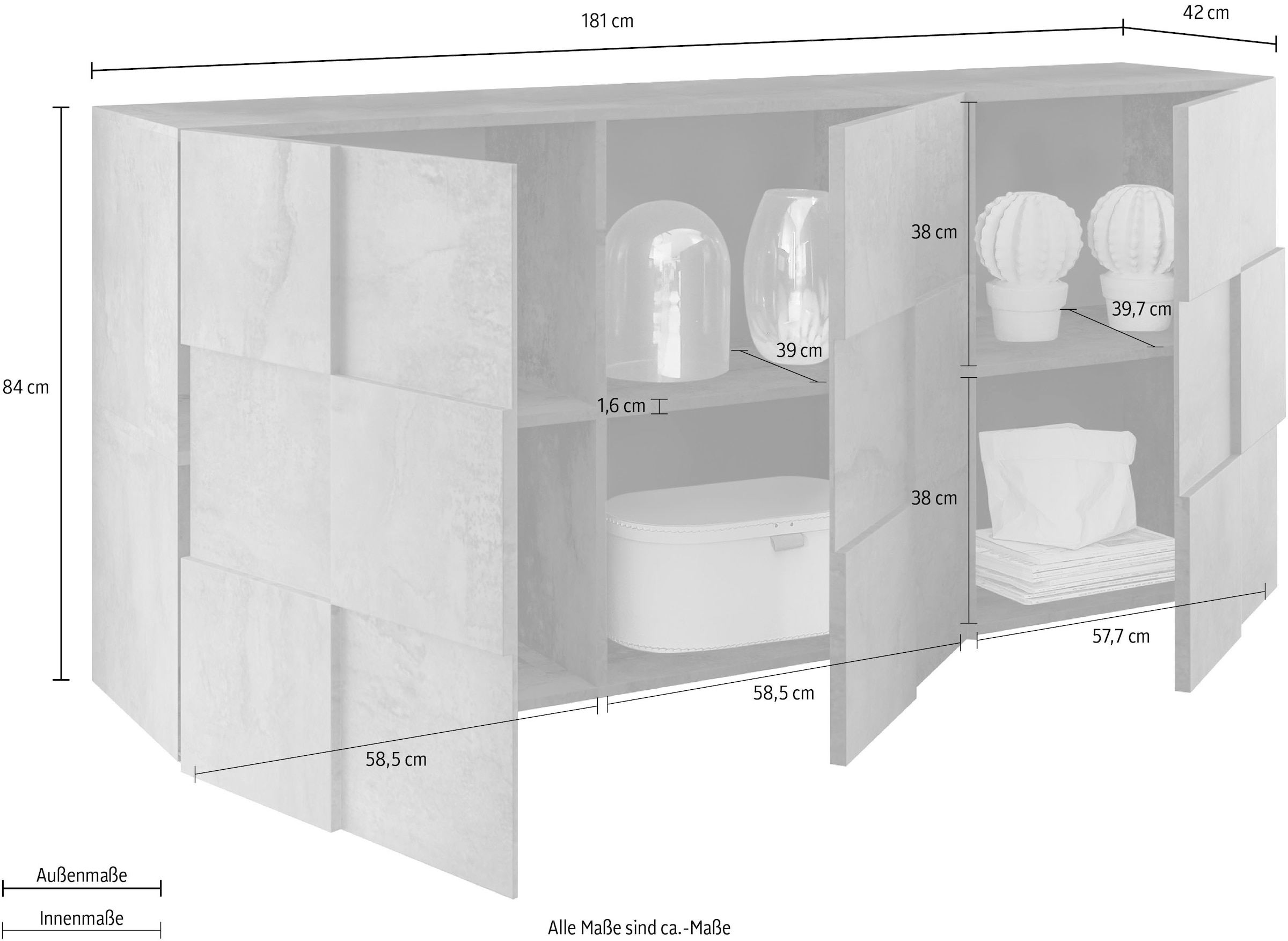 INOSIGN Sideboard »Dama Sideboard«