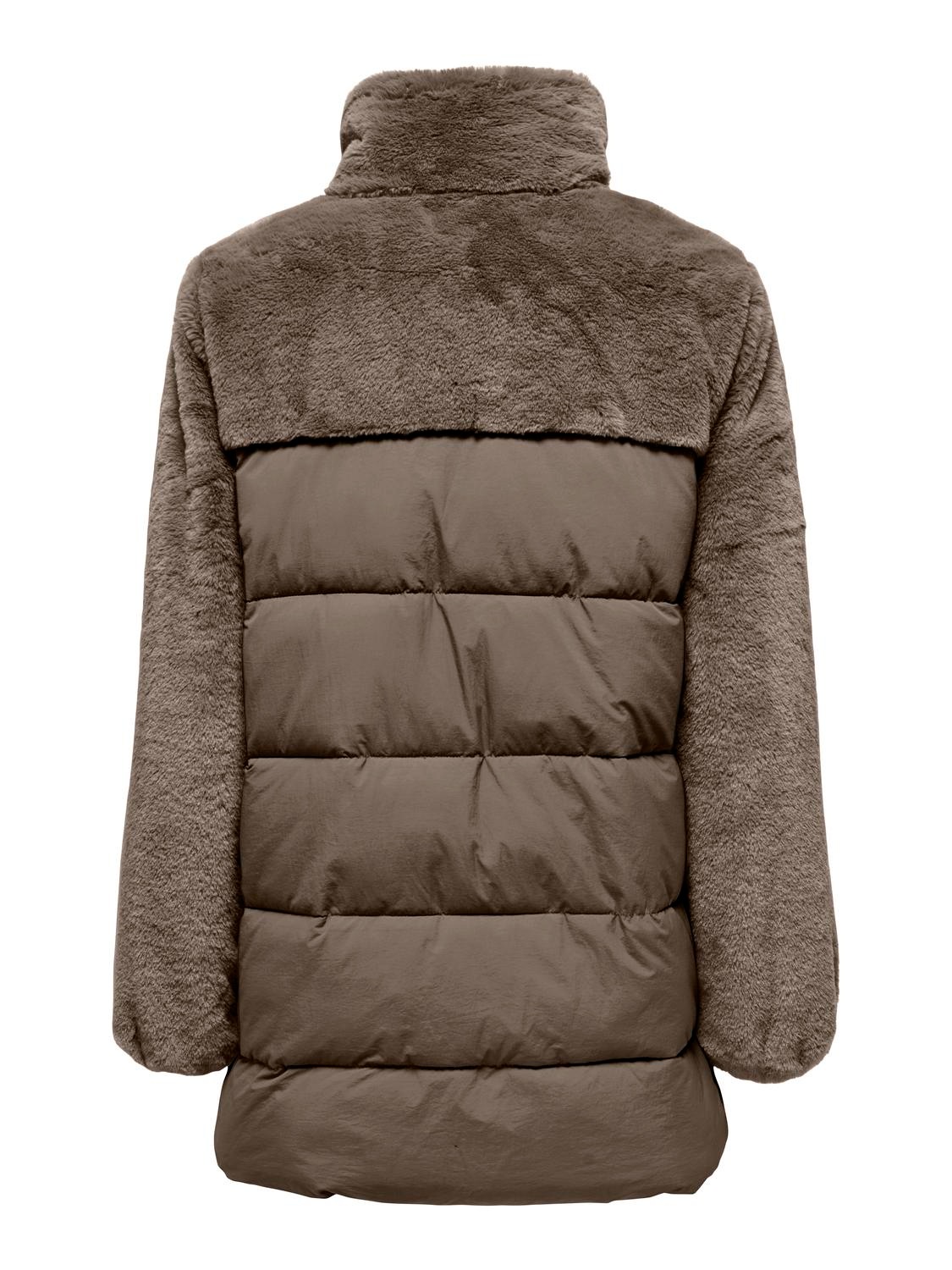 ONLY Steppmantel "ONLWANJA FUR PUFFER MIX COAT CC OTW" günstig online kaufen