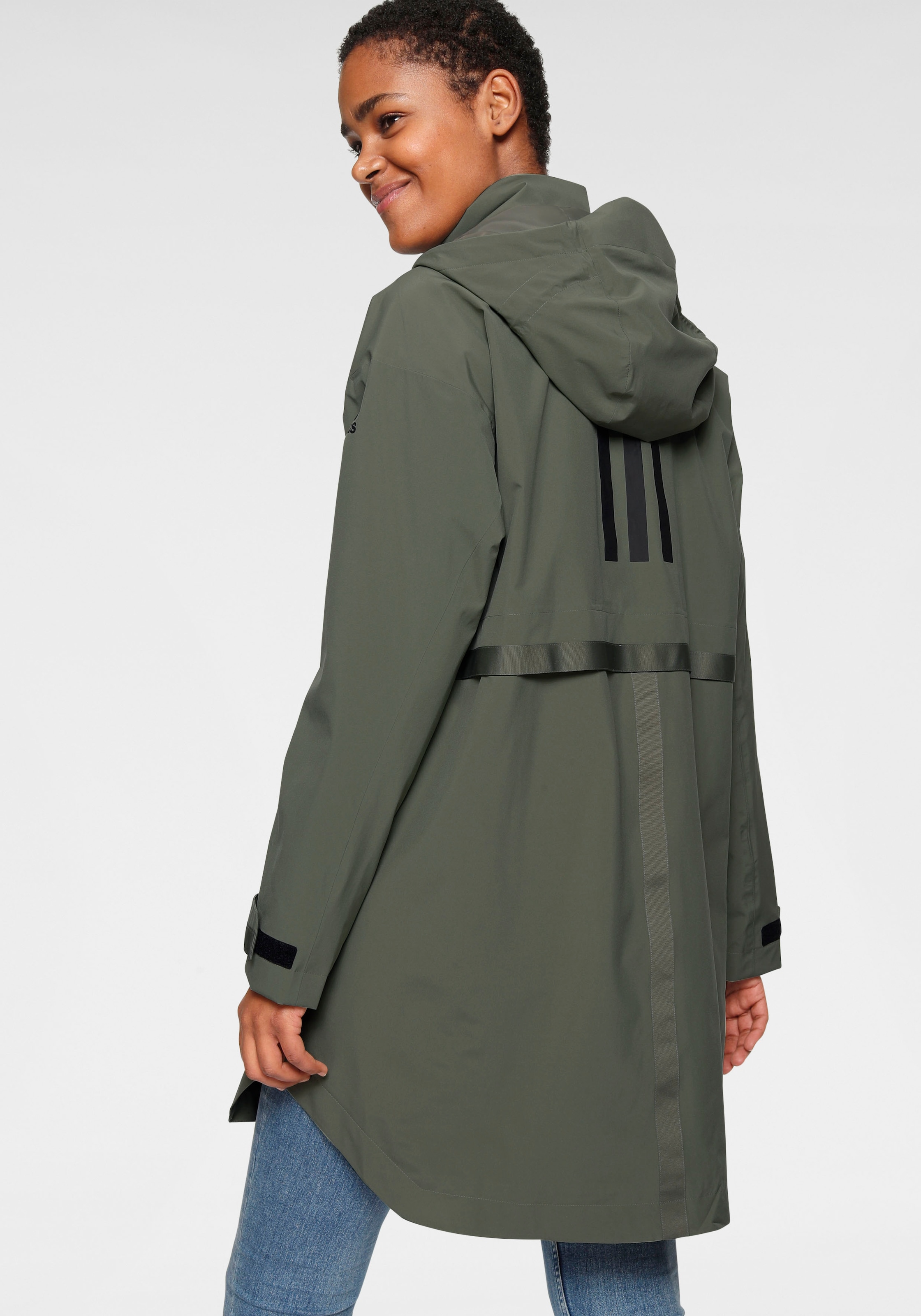 adidas Performance Parka »URBAN PARK RAIN READY«, mit Kapuze