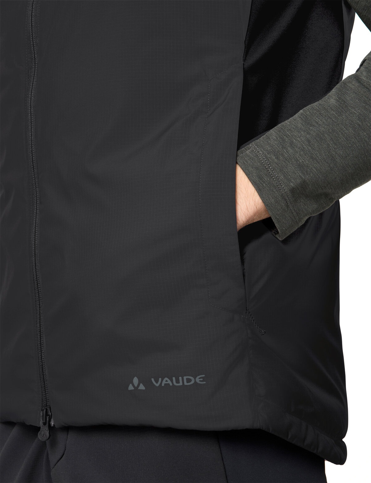 VAUDE Funktionsweste »MEN'S MOAB INSULATION LIGHT VEST« wasserabweisend, windabweisend, mit Reißverschlusstaschen
