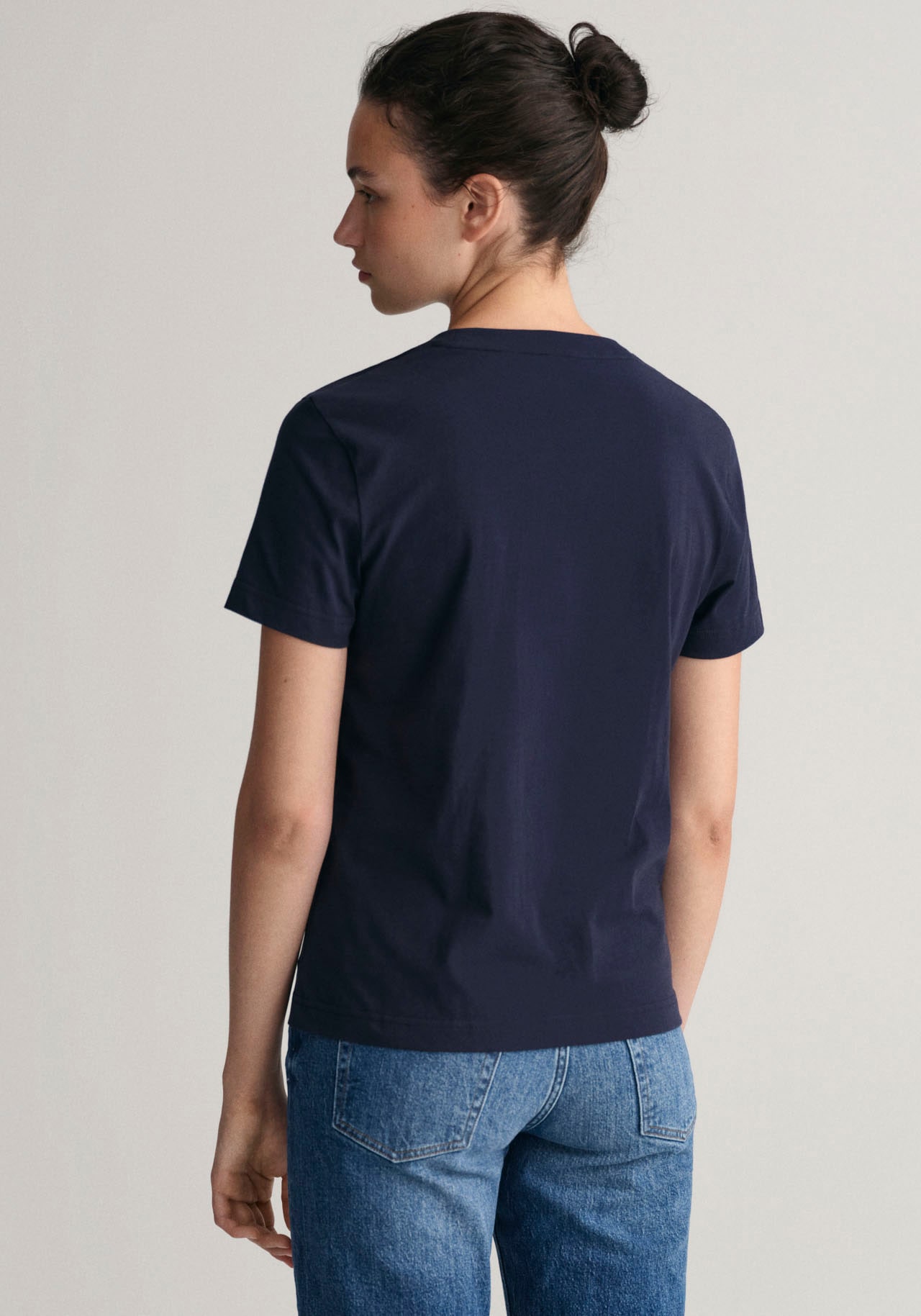 »REG T-Shirt Saumkanten den Zwillingsnähten TONAL an BAUR T-SHIRT«, bestellen SHIELD | Gant KA mit