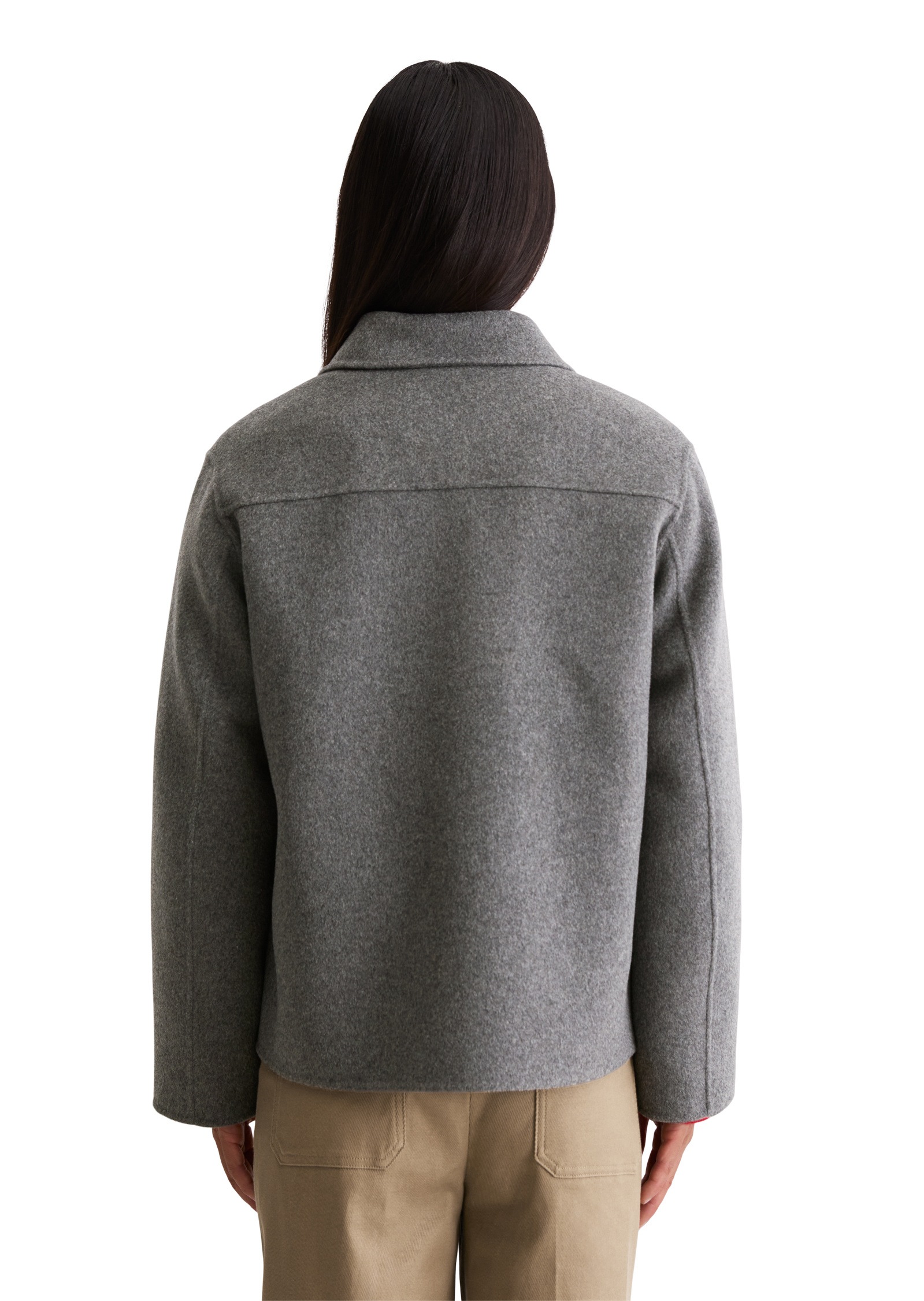 Thumbnail - Marc OPolo Outdoorjacke "aus edlem Woll-Doubleface" ohne Kapuze