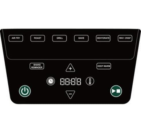 Cuisinart Heißluftfritteuse »CompactMax Slim 7,6 l« 2000 W XXL-Heißluftfritteuse mit 7.6 L Fassungsvermögen, 7 Programmen