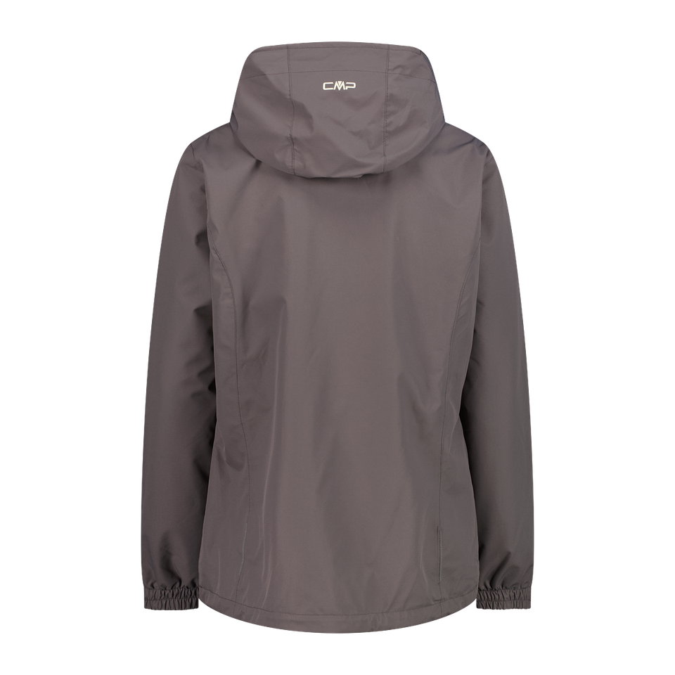 CMP Regenjacke »WOMAN JACKET FIXED HOOD« mit Kapuze mit Kapuze, wasserdicht, winddicht, atmungsaktiv, schnell trocknend