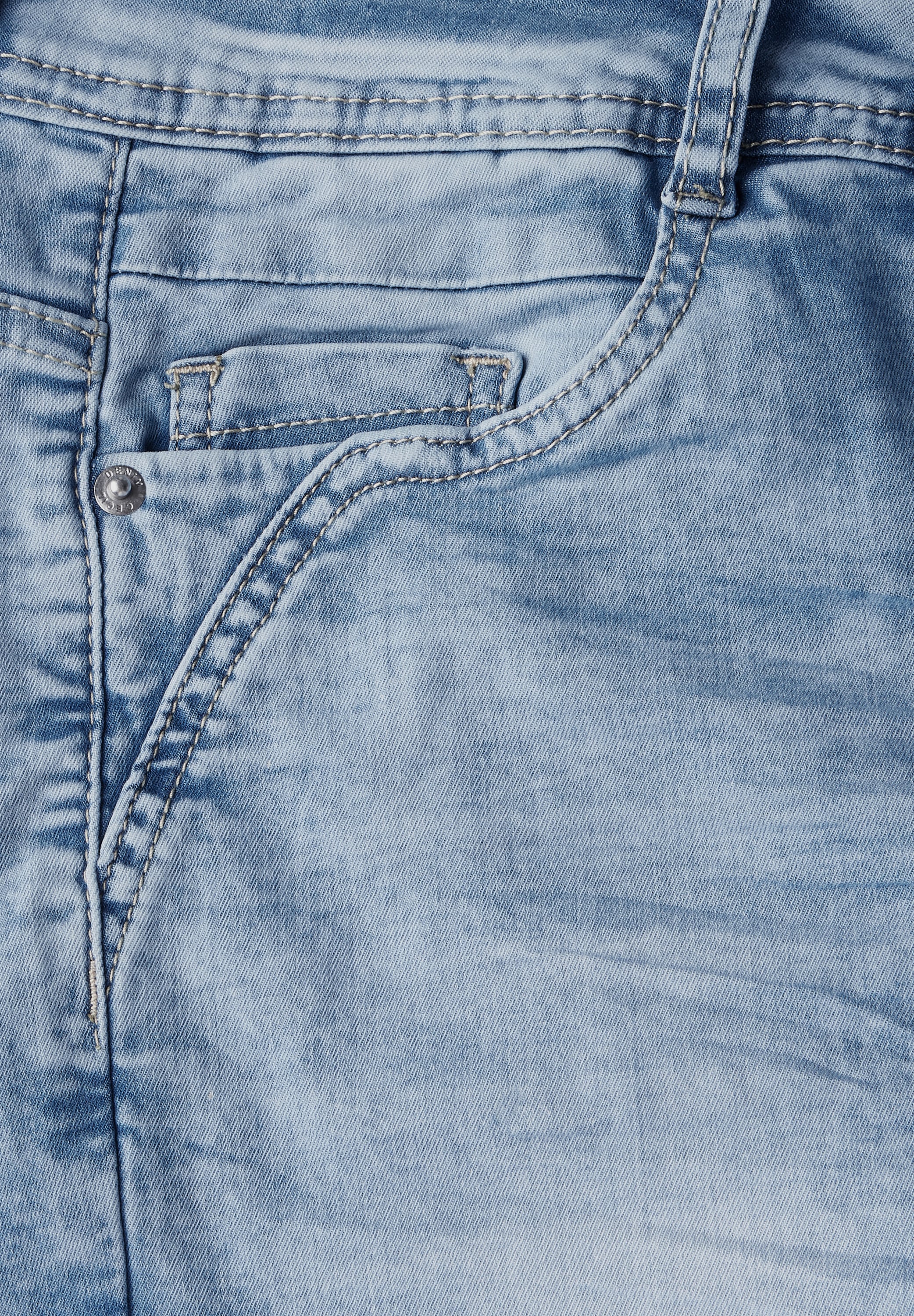 Cecil Slim-fit-Jeans, 5-Pocket-Style