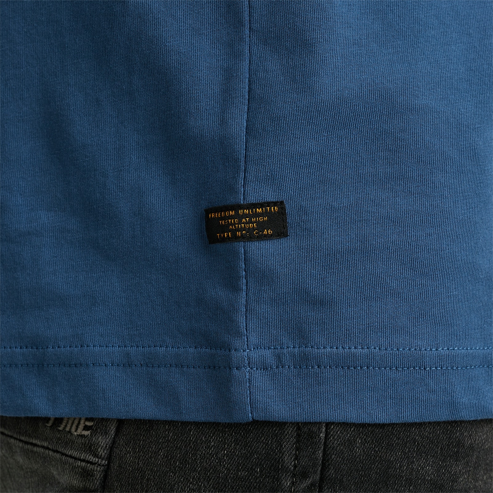 PME LEGEND T-Shirt »Short sleeve r-neck single jersey«, mit Frontprint
