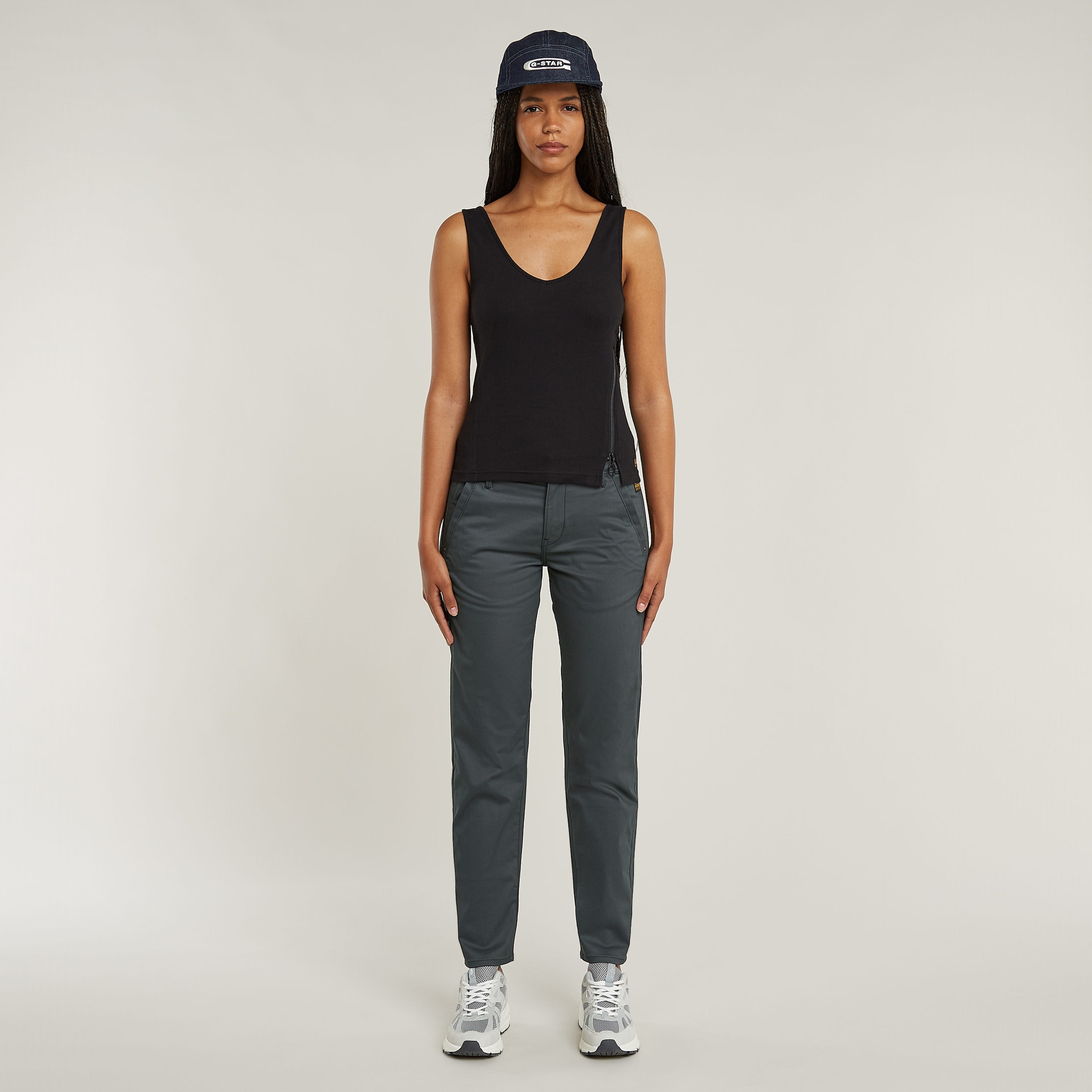G-STAR Trägertop »Asymmetrical Zip«, mit Reißverschluss