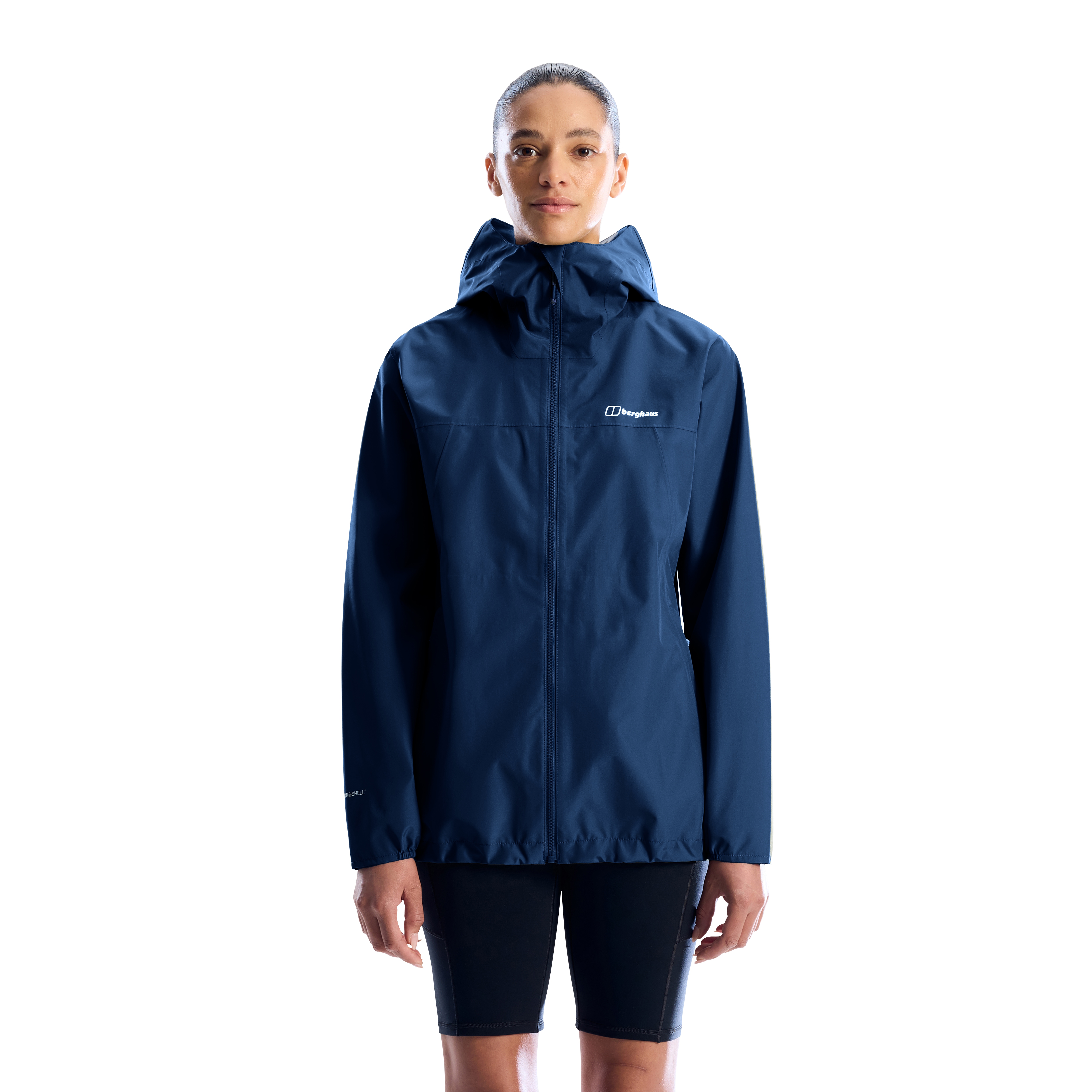 Berghaus Funktionsjacke "W DELUGE PRO 3.0 JKT" mit zwei Reißverschlusstaschen, atmungsaktiv, aus Polyester