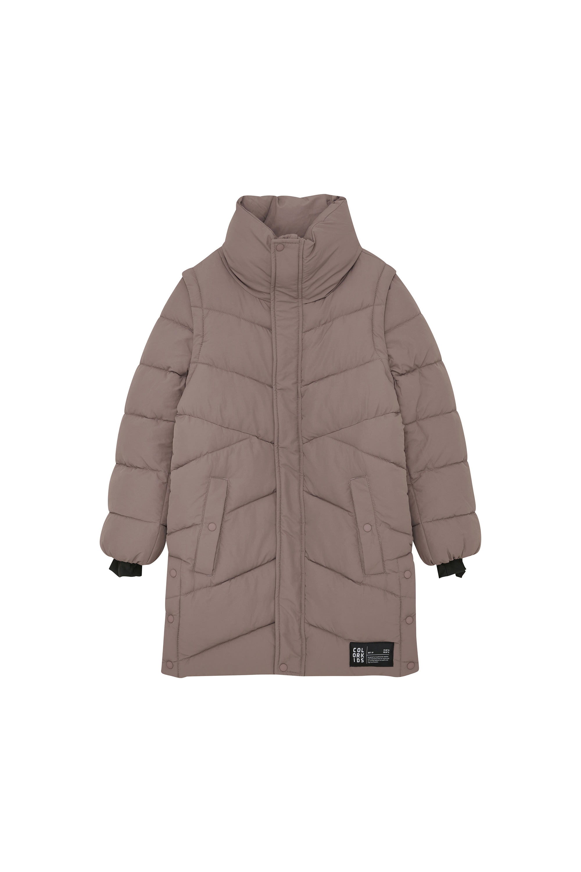COLOR KIDS Steppmantel "Steppjacke COJr. Jacket/West - Quilt - long"