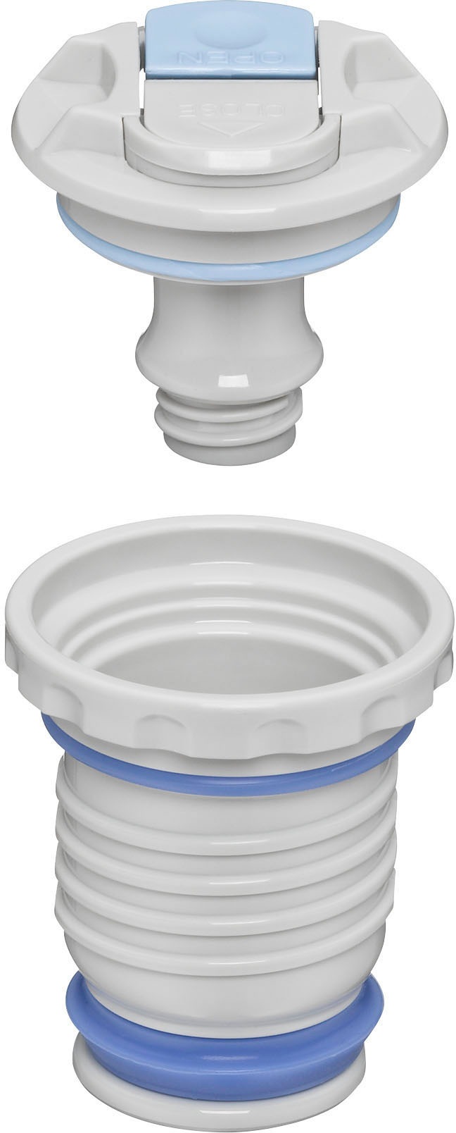 THERMOS Isolierkanne »Light & Compact«, 0,75 l, (1 St.), aus bruchfestem Edelstahl