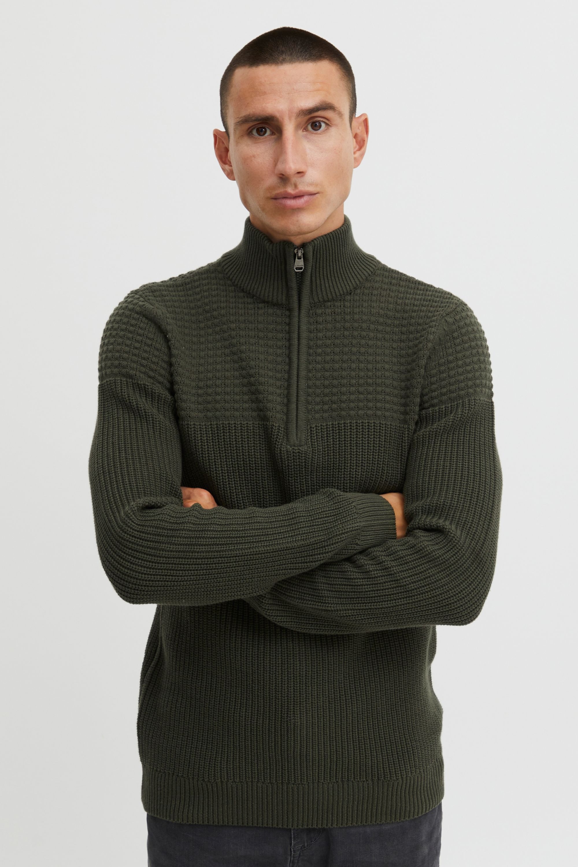 11 Project Strickfleece-Pullover "Strickpullover PRAdam" günstig online kaufen