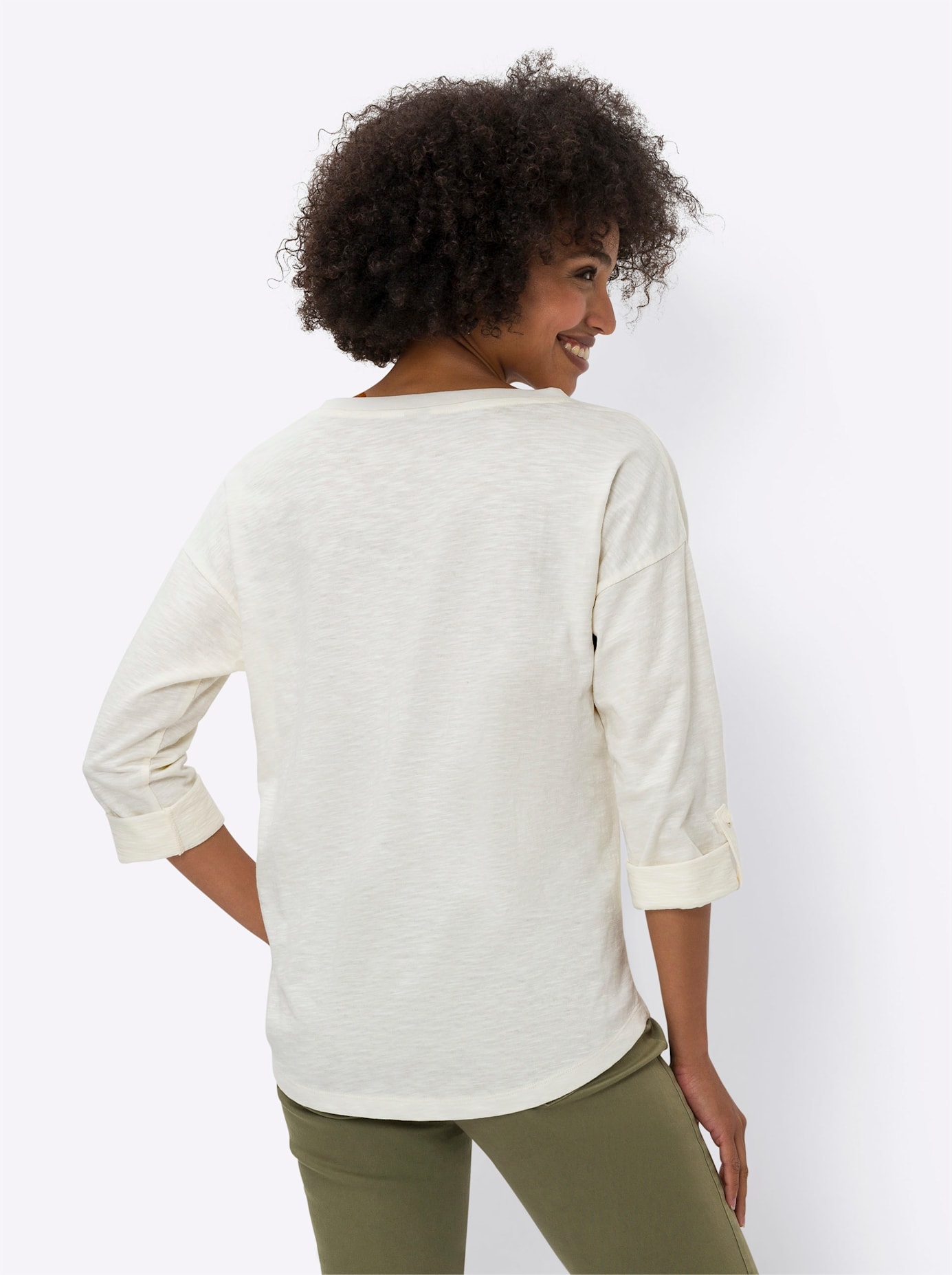 heine 3/4-Arm-Shirt »Shirt«, (1 tlg.)