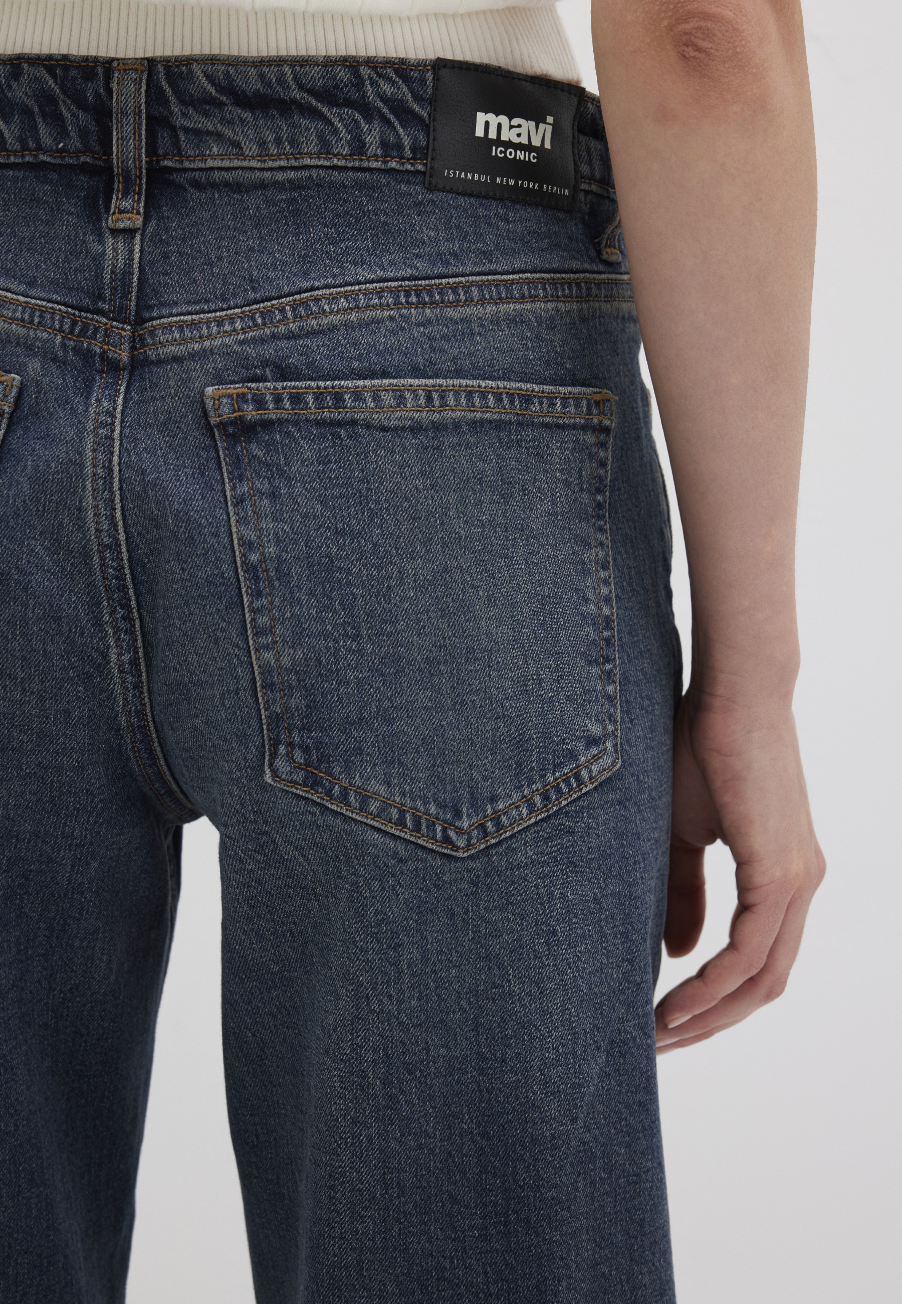 Mavi Gerade Jeans »JANICE«, gerde Form