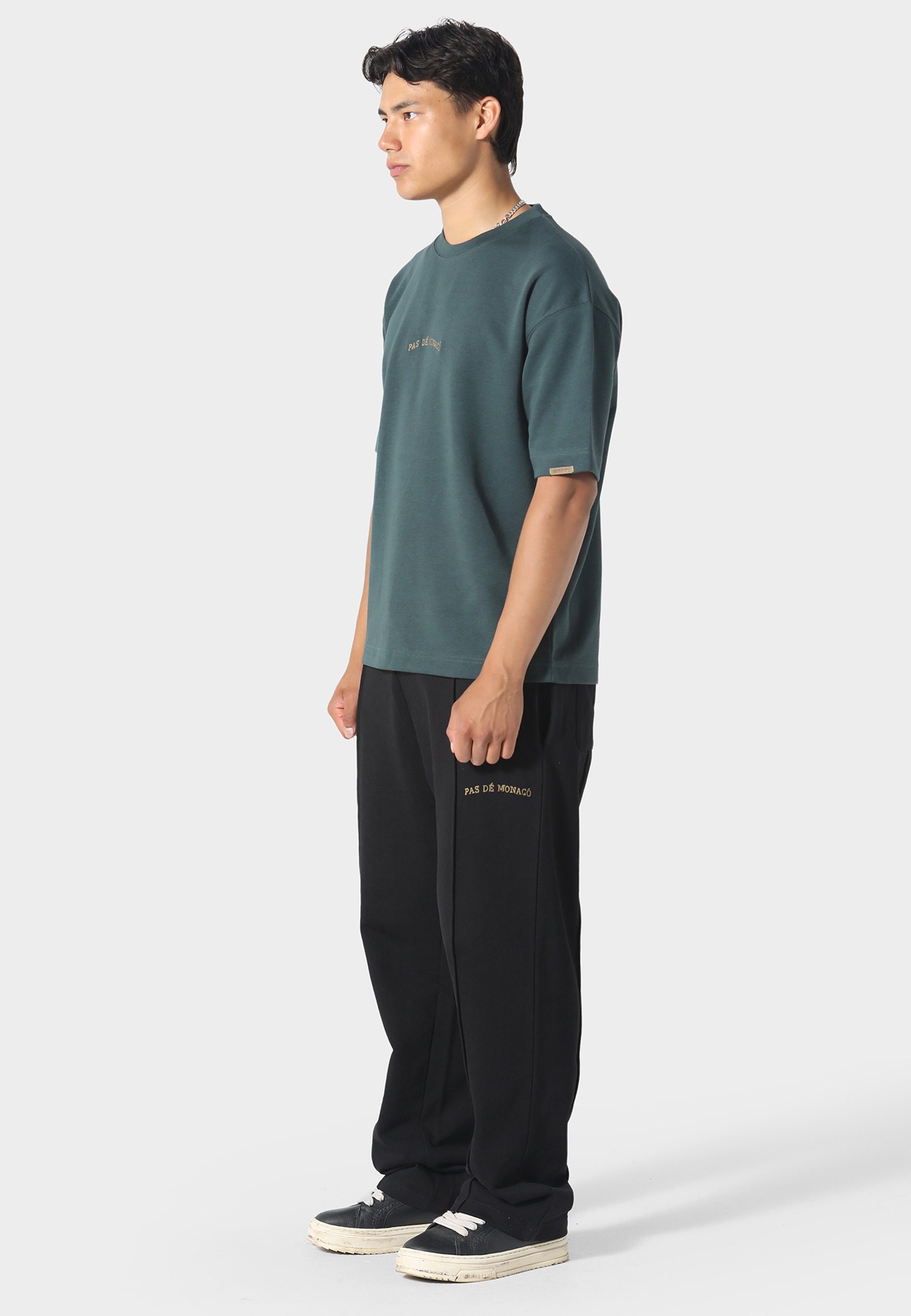 Pas De Monaco Stoffhose »Pas De Monaco BRODERIE ZIP PANTS«