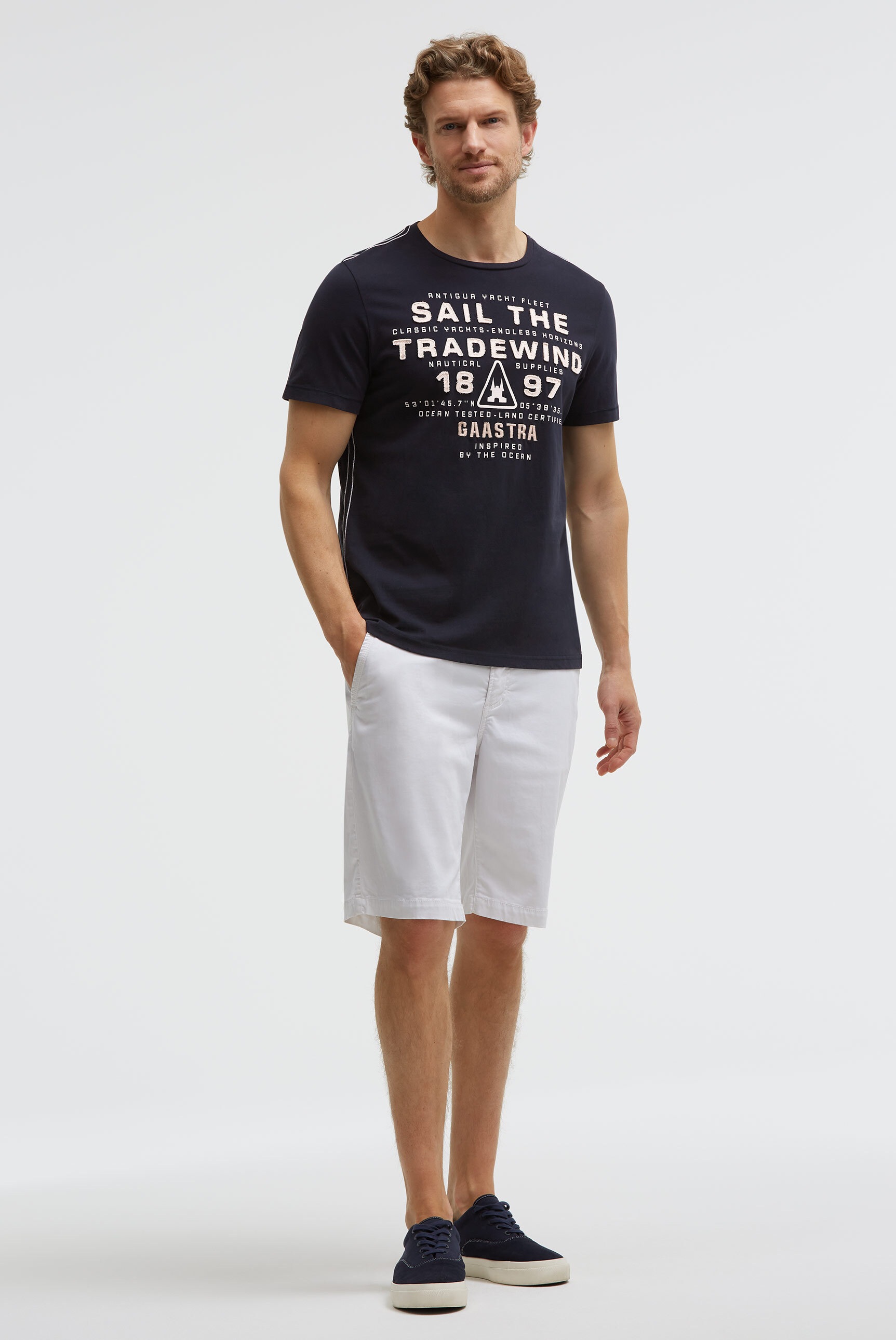 Gaastra Rundhalsshirt mit Necktape