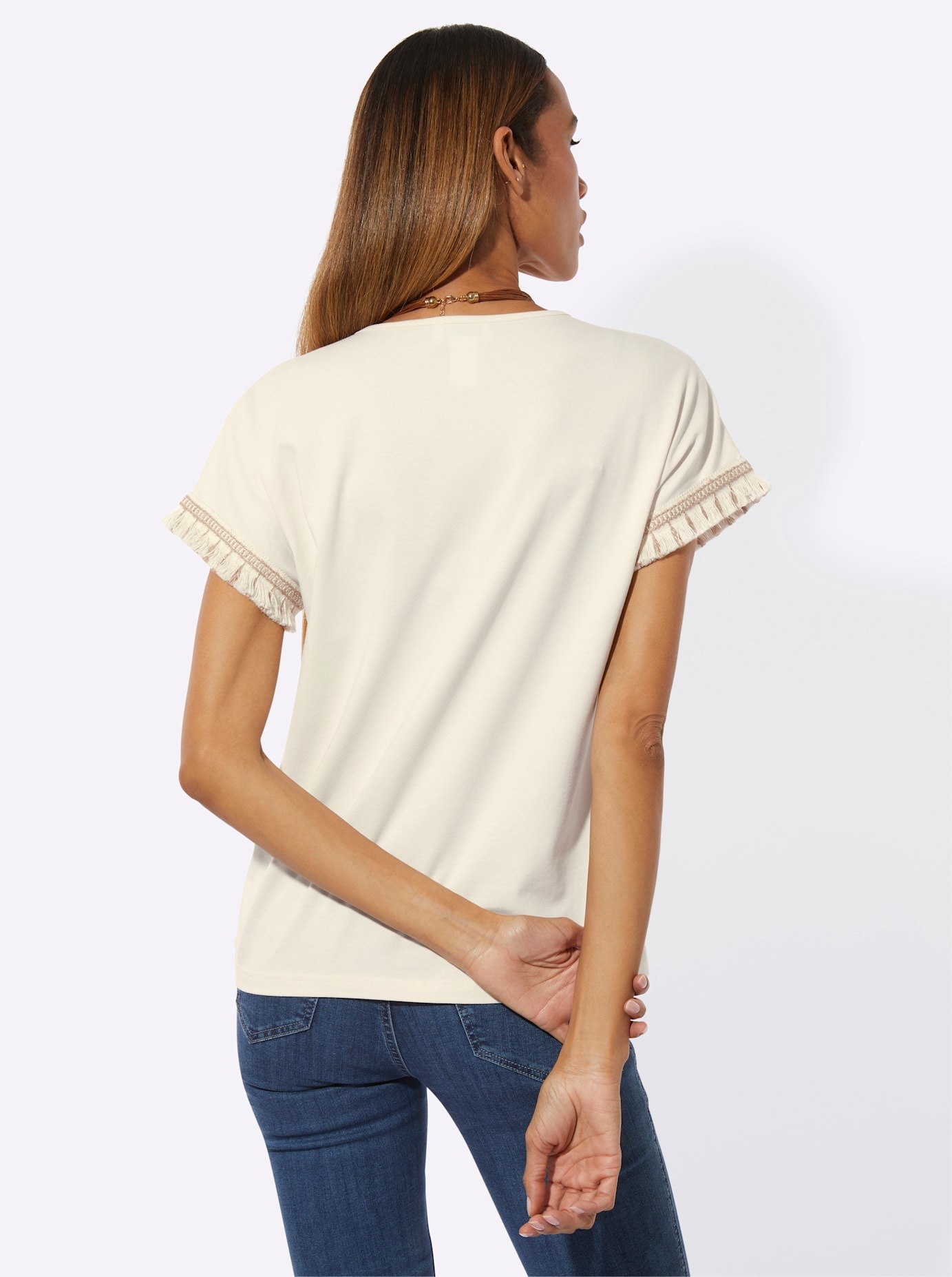 creation L Rundhalsshirt "Shirt" 1 tlg. günstig online kaufen