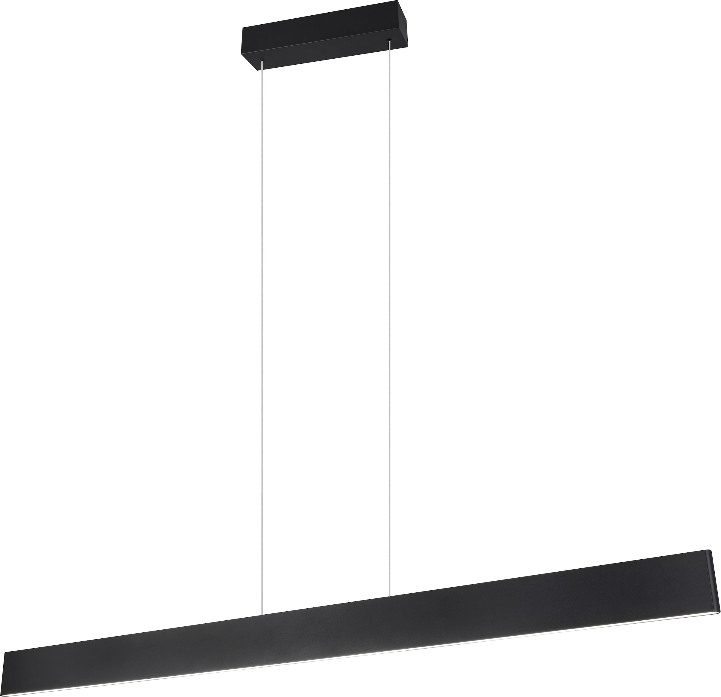 TRIO Leuchten LED Pendelleuchte »GALWAY, 35W LED Hängelampe 4200 Lumen, CCT Lichtfarbe einstellbar« LED-Board 1 Stk. Farbwechsler | warmweiß - kaltweiß LiftMe-Funktion 60-150cm Höhe, Touch Dimmer, up-and-down Licht