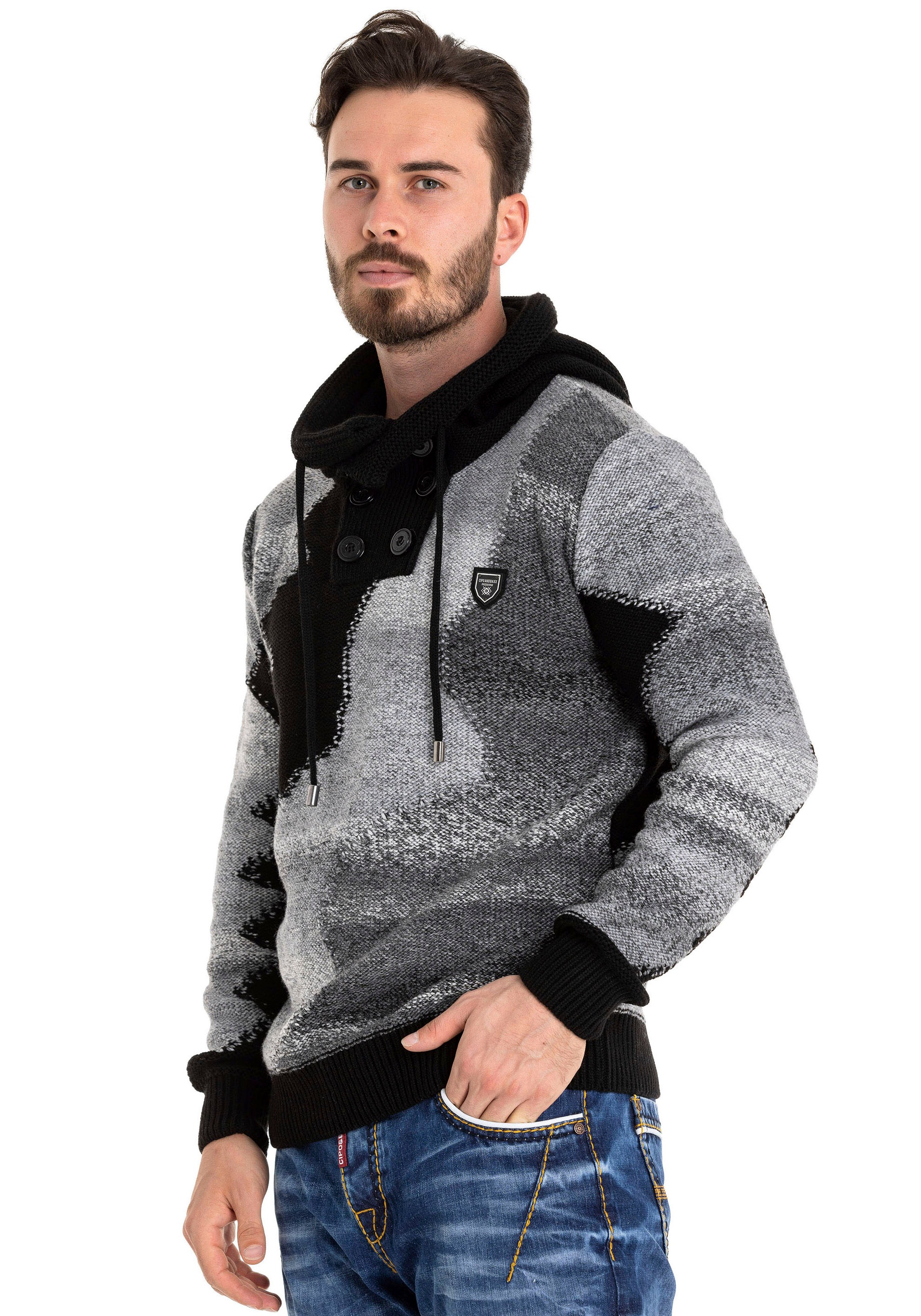 Cipo & Baxx Strickpullover günstig online kaufen