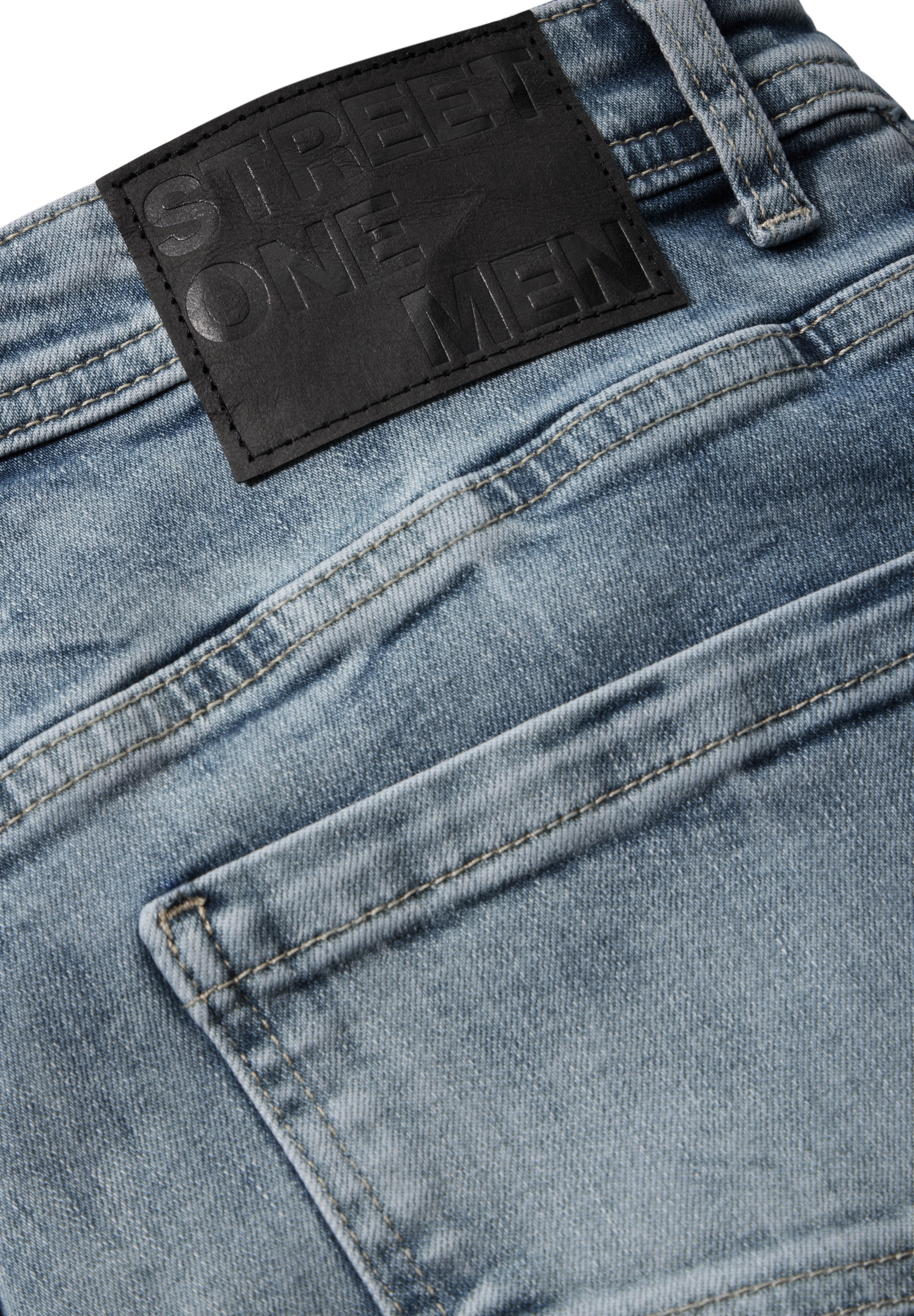 STREET ONE MEN Regular-fit-Jeans, 5-Pocket-Style
