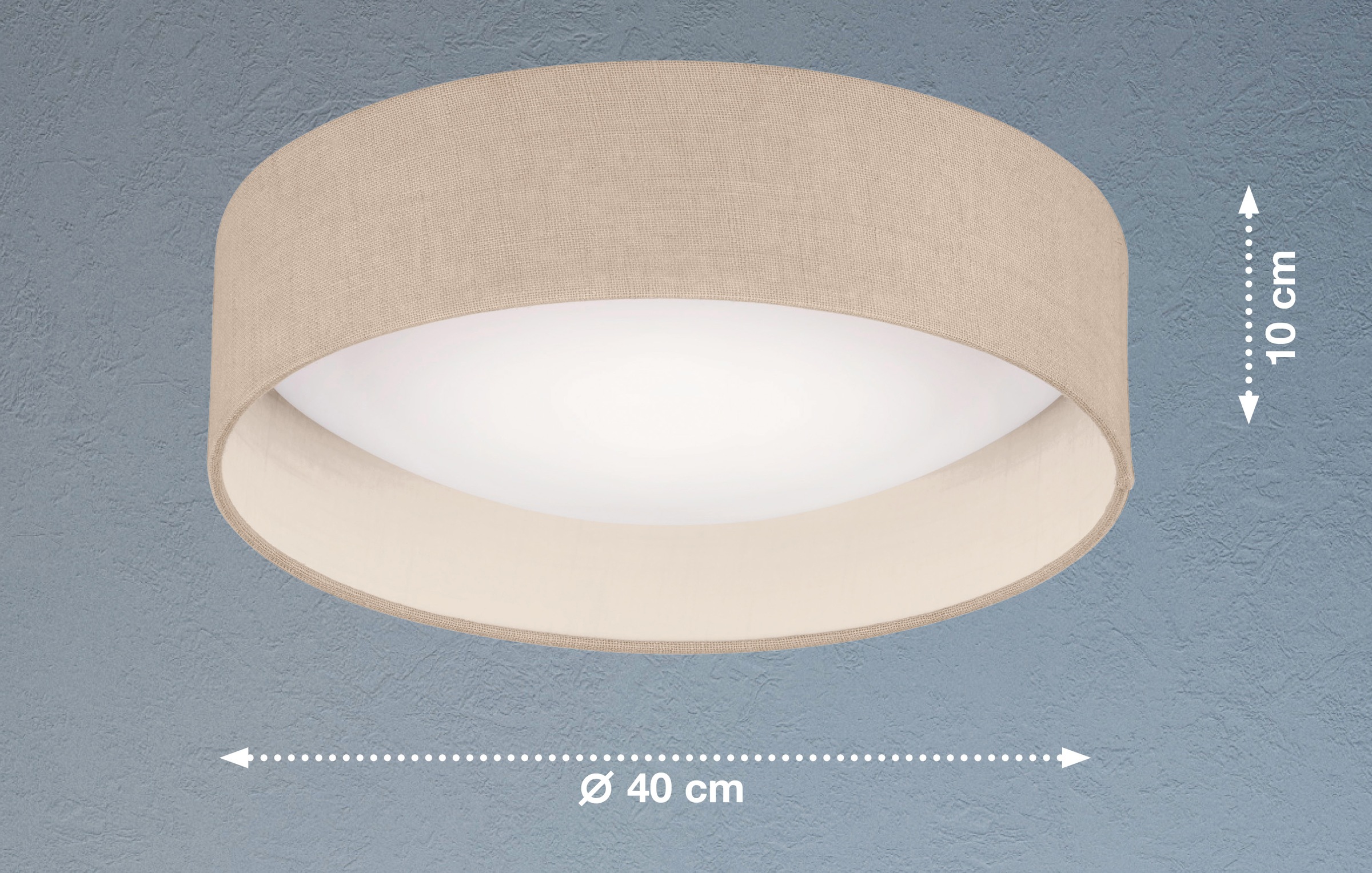 easy! BY FHL LED Deckenleuchte »Linus«, 1 flammig, Leuchtmittel LED-Modul | ohne Leuchtmittel