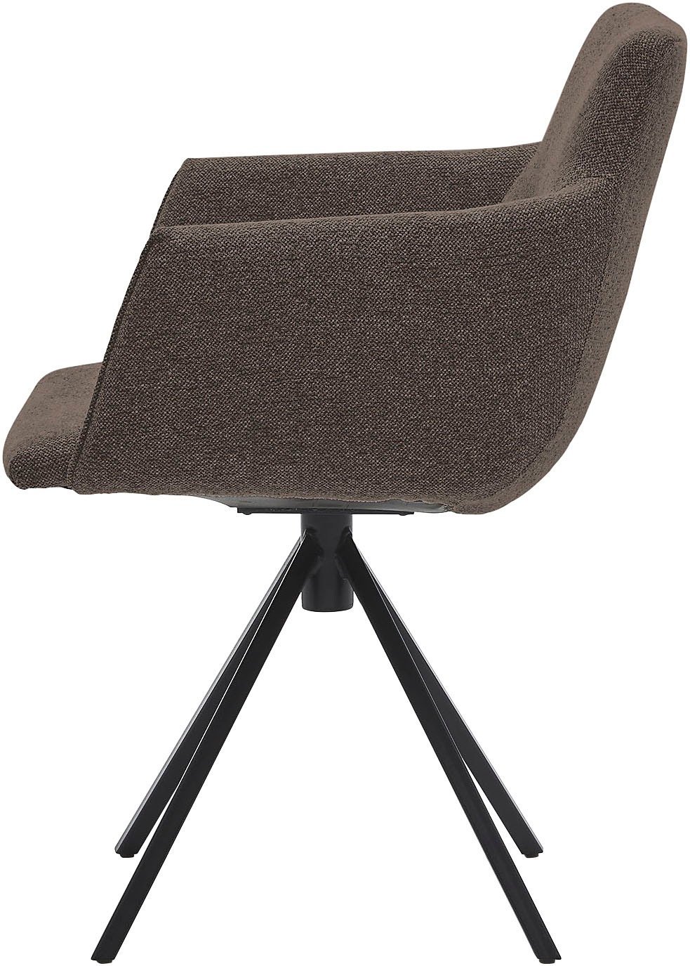 Musterring Polsterstuhl »JustB! SP500« () 1 Stk.mit Armlehne, wahlweise mit Drehfunktion, Stativgestell in schwarz