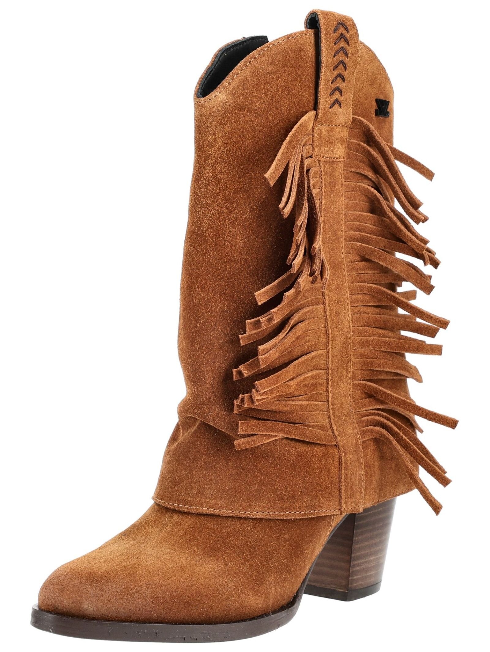 Lazamani Bikerboots »Lazamani Stiefelette Veloursleder«