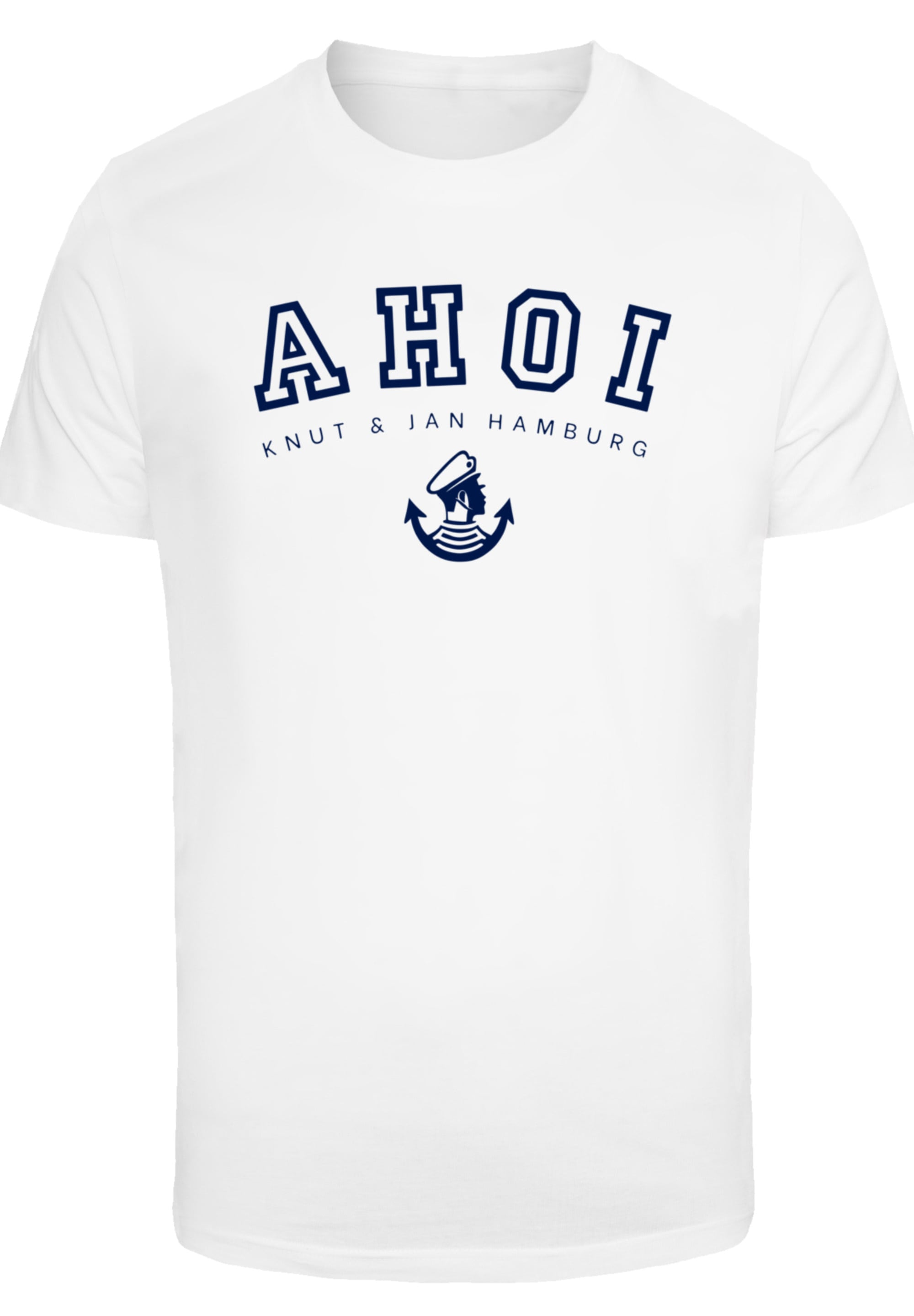 F4NT4STIC T-Shirt »Ahoi Knut & Jan Hamburg«, Print