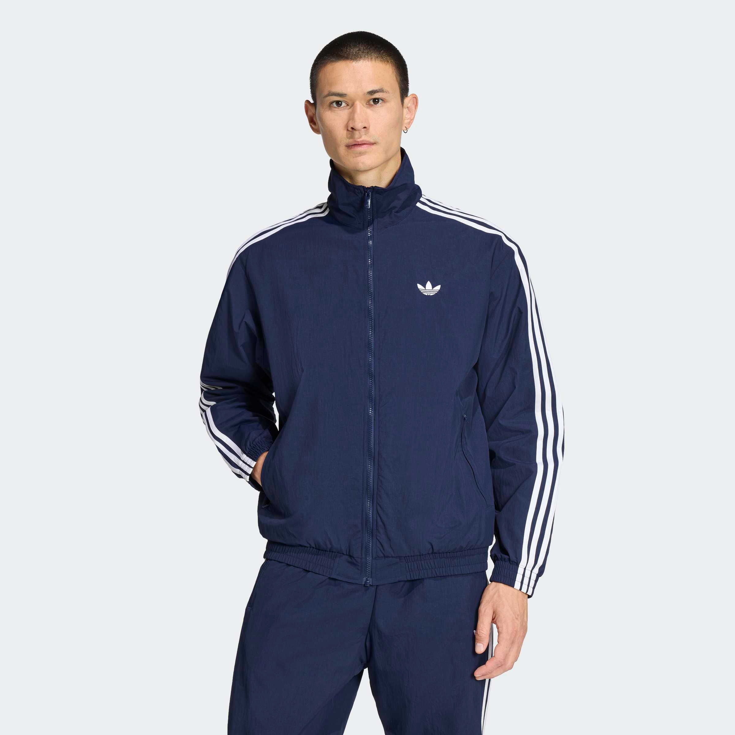 adidas Originals Trainingsjacke "FIREBIRD WOVEN TRACK" für Erwachsene, mit Reißverschluss, aus Kunstfaser