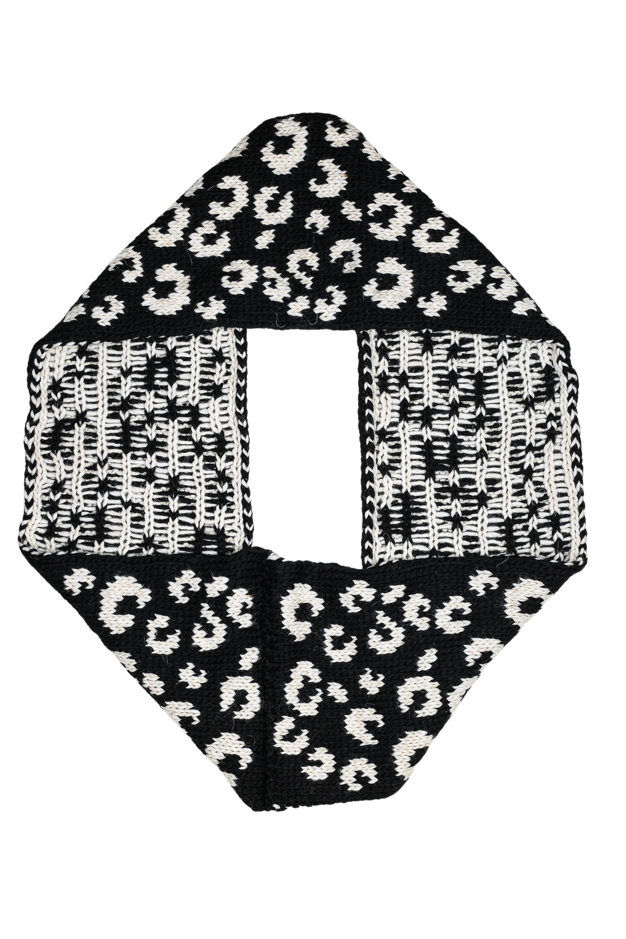 COLLEZIONE ALESSANDRO Modeschal »Luisa«, Loop mit Leoprint