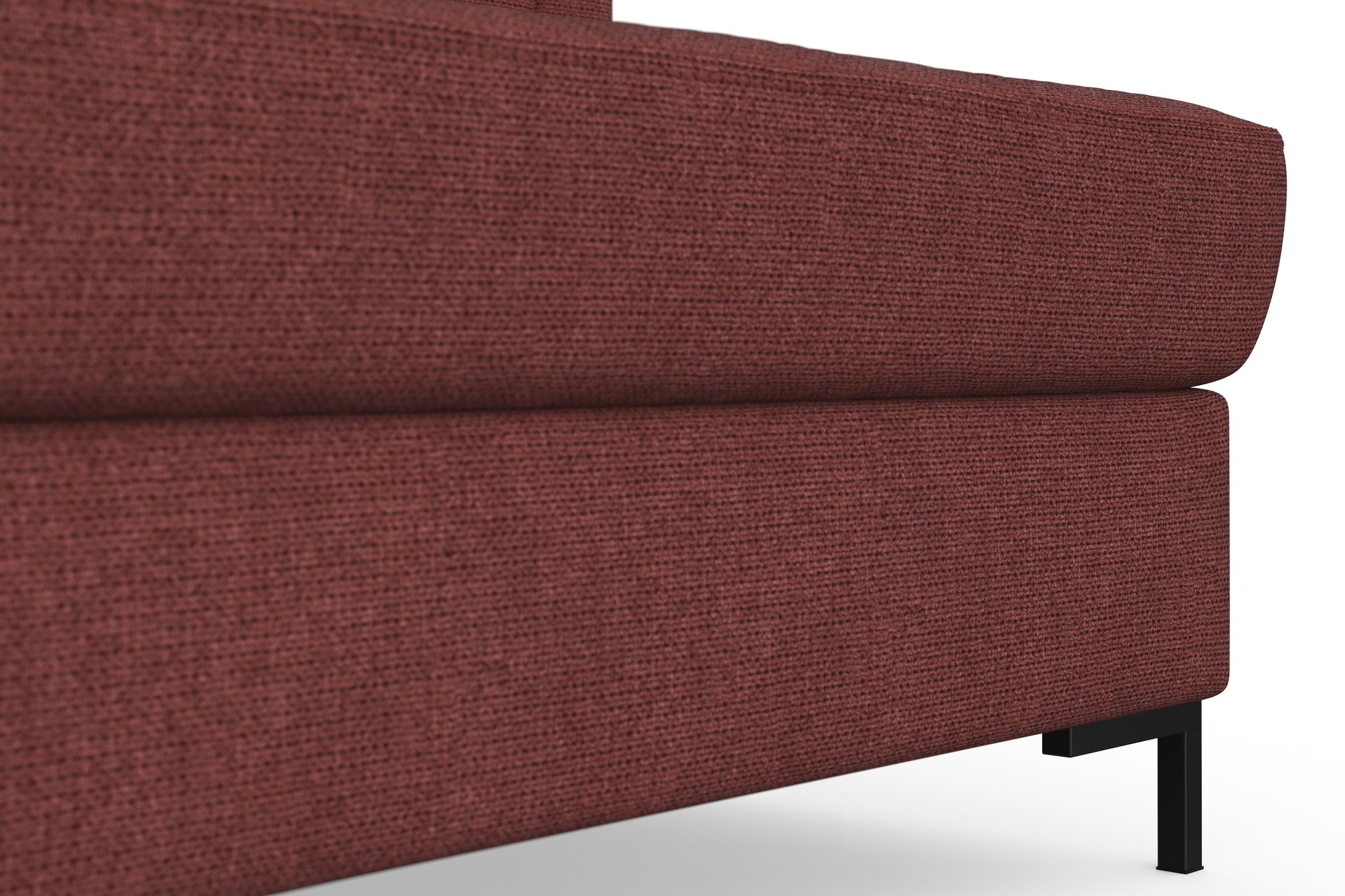 DOMO collection Wohnlandschaft »Capelo, komfortabel, klare Linien zeichnen dieses Design aus, U-Form«, mit Armteilverstellung, wahlweise mit Bettfunktion, Federkern