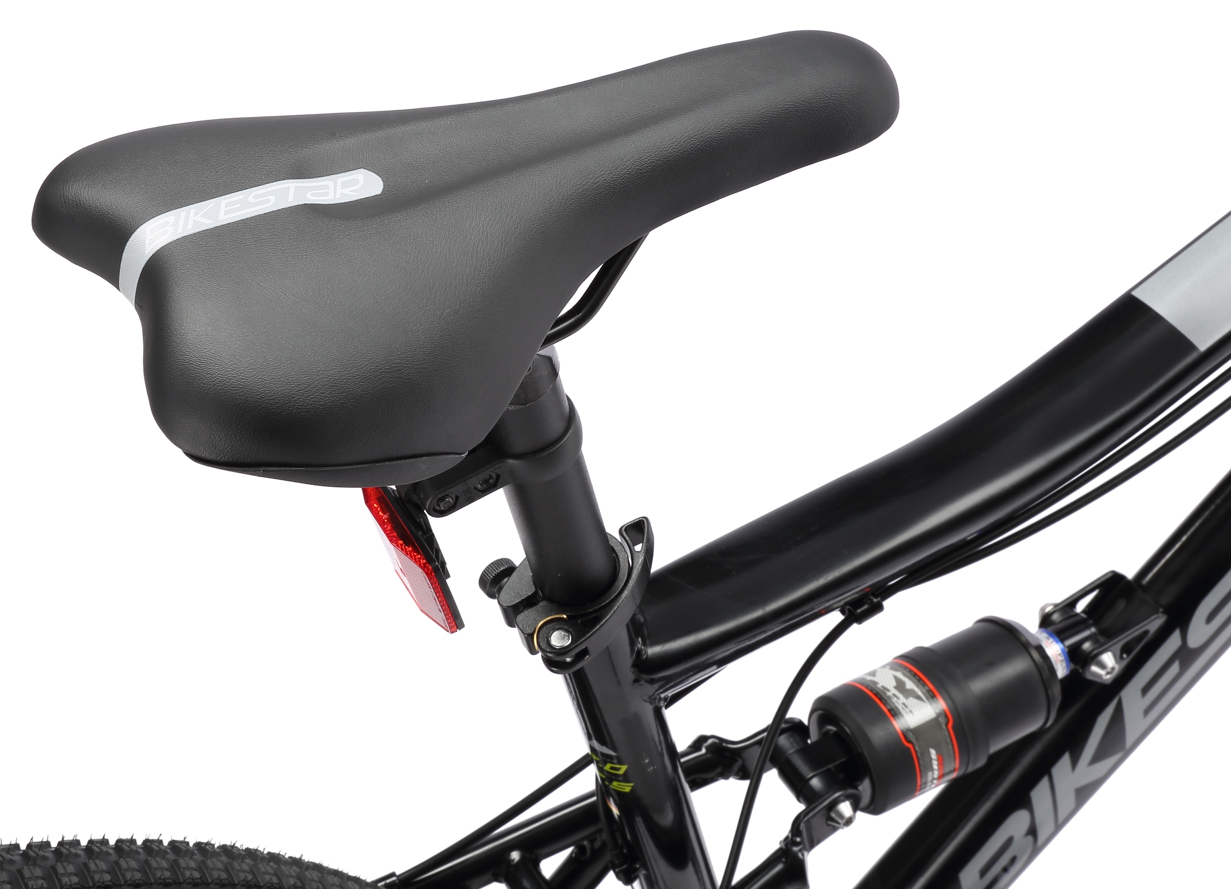 Bikestar Mountainbike 21 Gang Shimano RD-TY300 Schaltwerk Kettenschaltung für Damen und Herren, Kettenschaltung