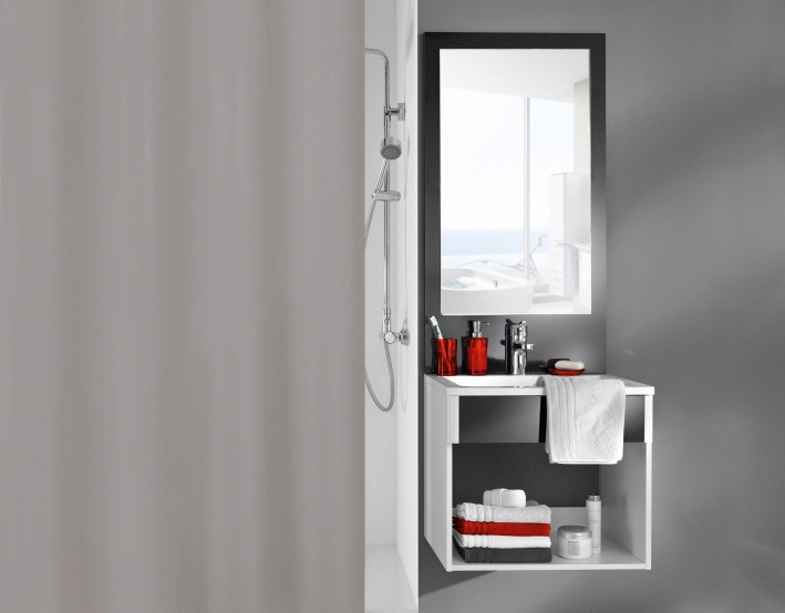 Kleine Wolke Duschvorhang "Kito" Breite 240 cm günstig online kaufen