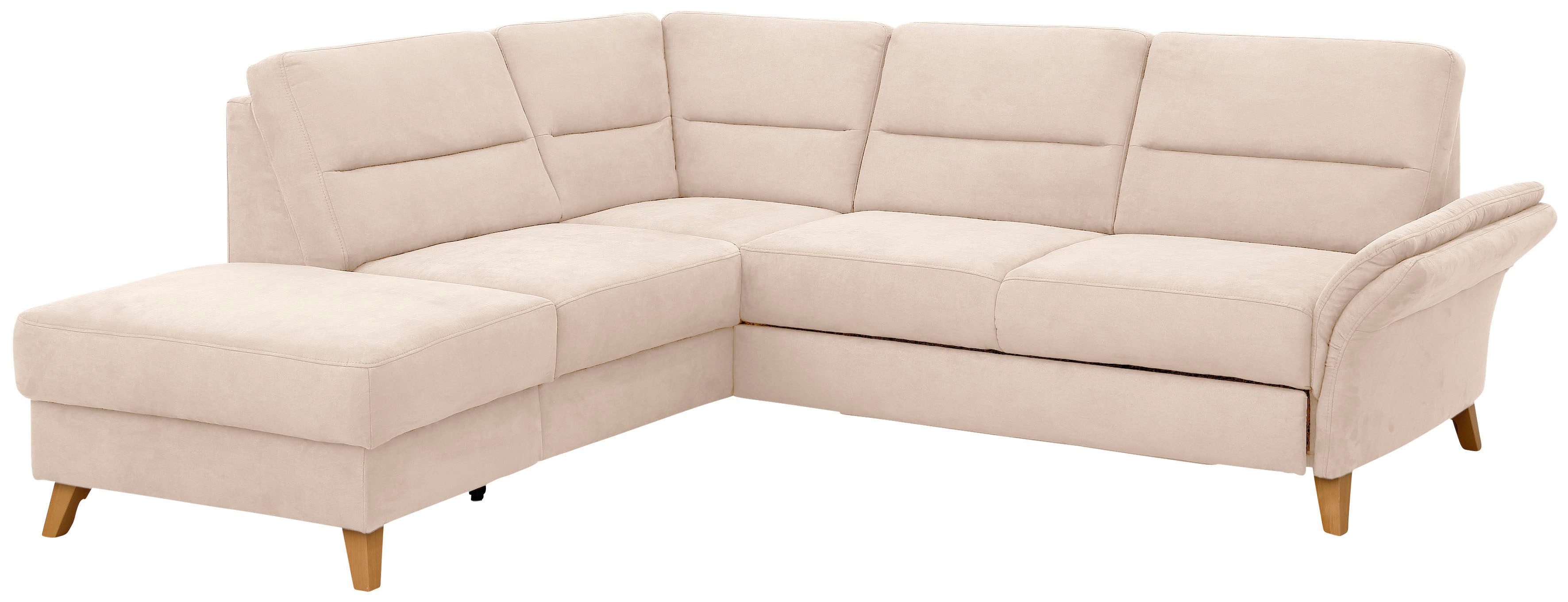 Thumbnail - Home affaire Ecksofa "Westerland L-Form", Federkern-Polsterung, wahlweise mit Bettfunktion, Bettkasten