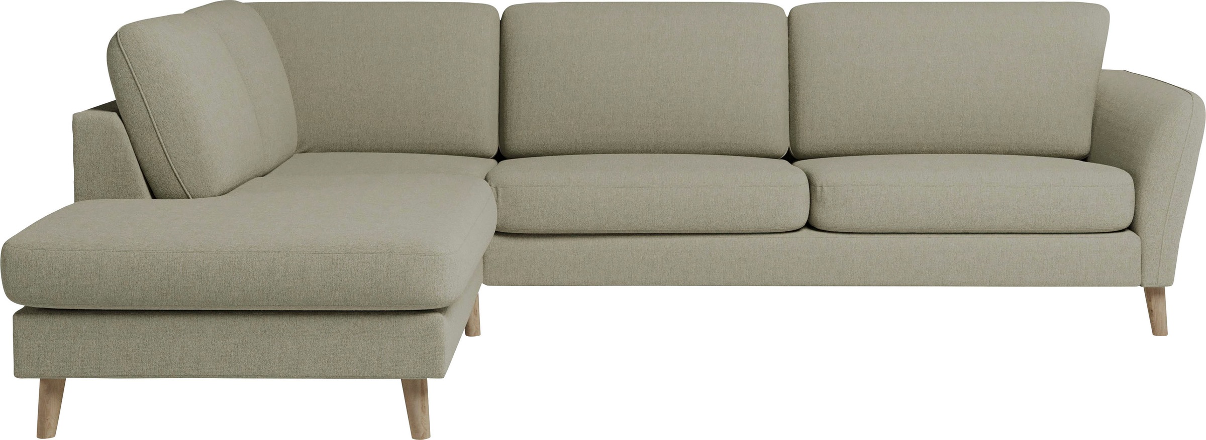 Home affaire Ecksofa "MARSEILLE 278/202 cm, L-Form, Ottom. rechts/links, ve günstig online kaufen