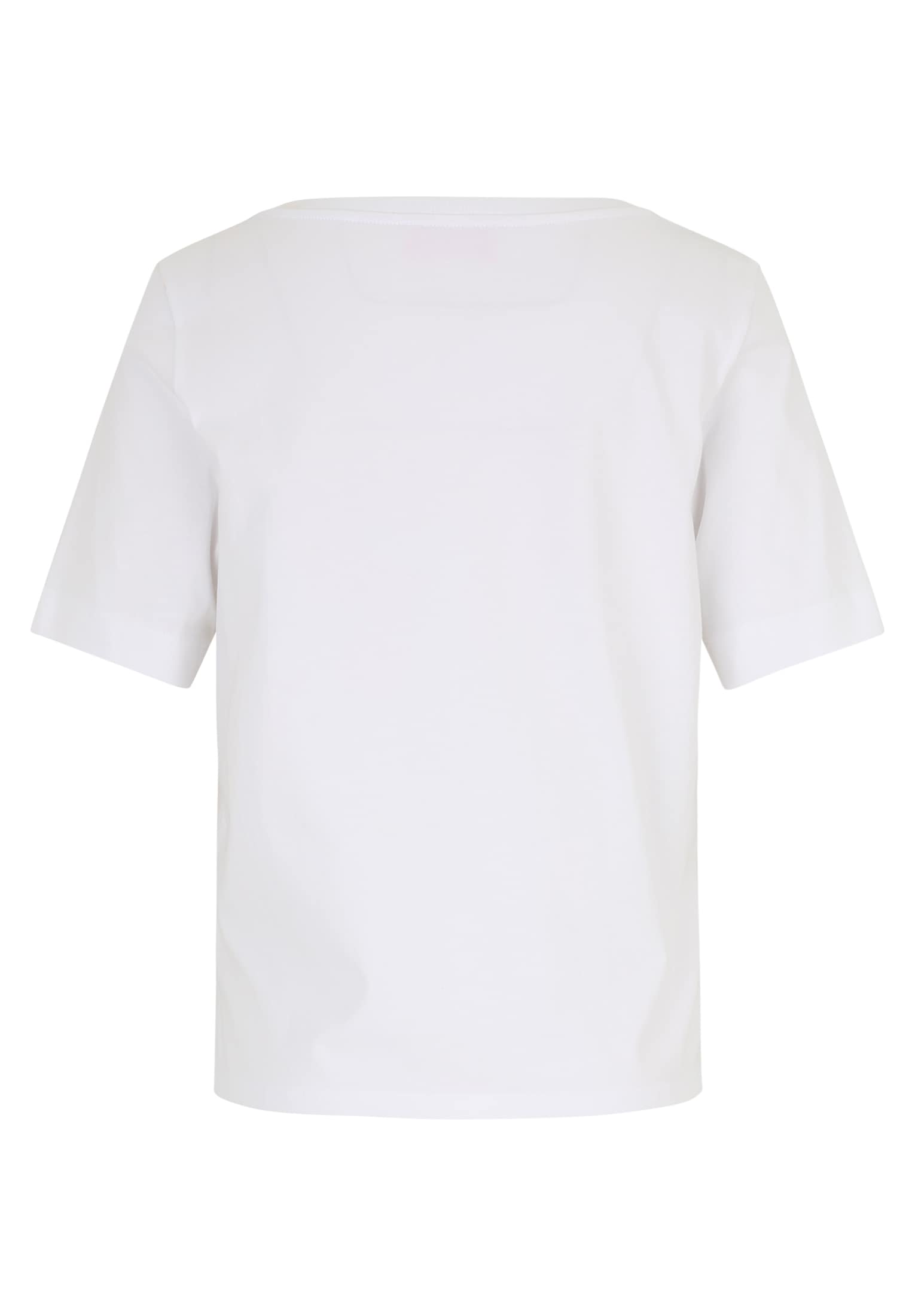 Betty Barclay Kurzarmshirt »Betty Barclay Basic Shirt mit Aufdruck«, (1 tlg.), Glitzersteine