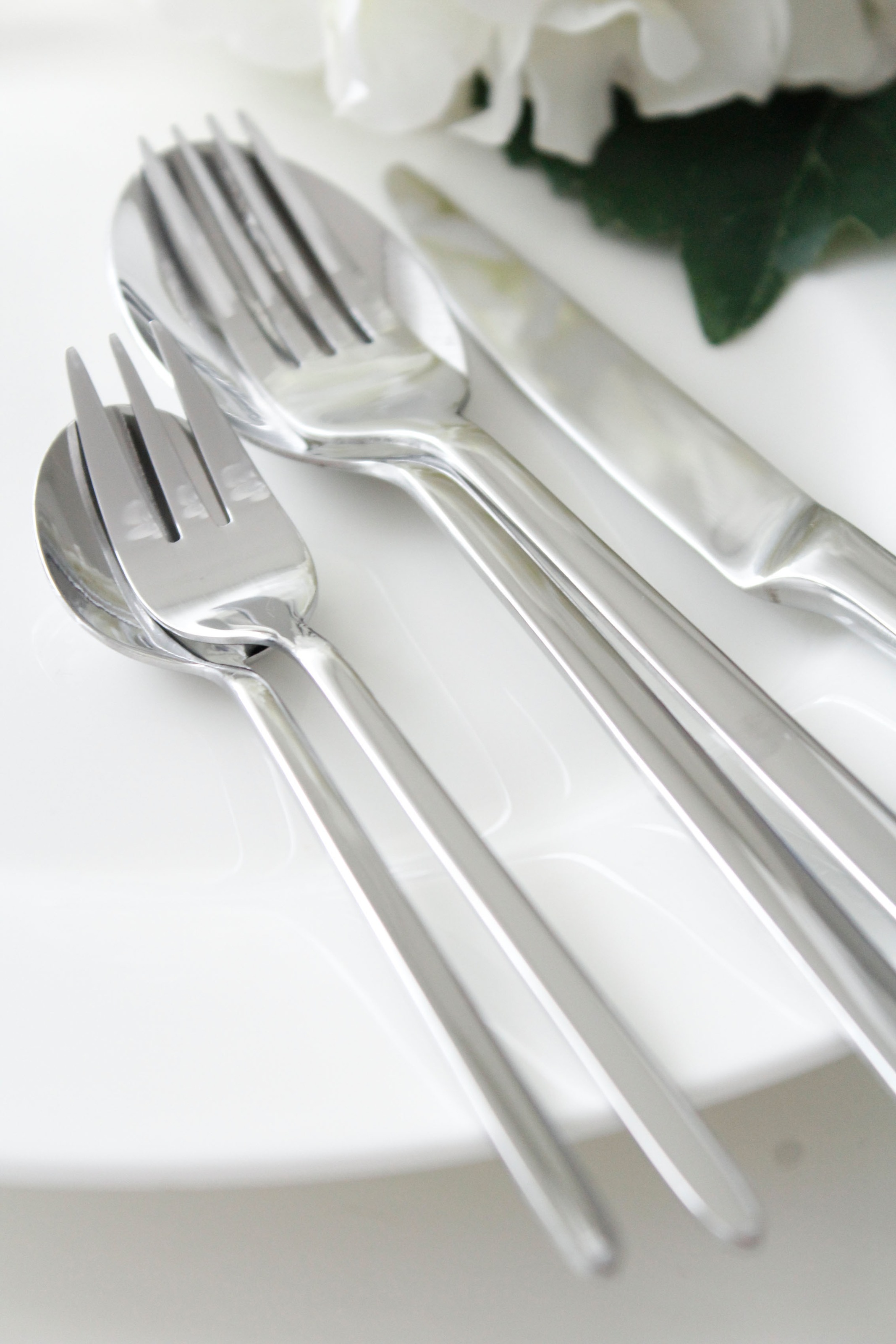 Mulex Besteck-Set "Pasadena" lang und schlank mit fließenden Übergängen günstig online kaufen