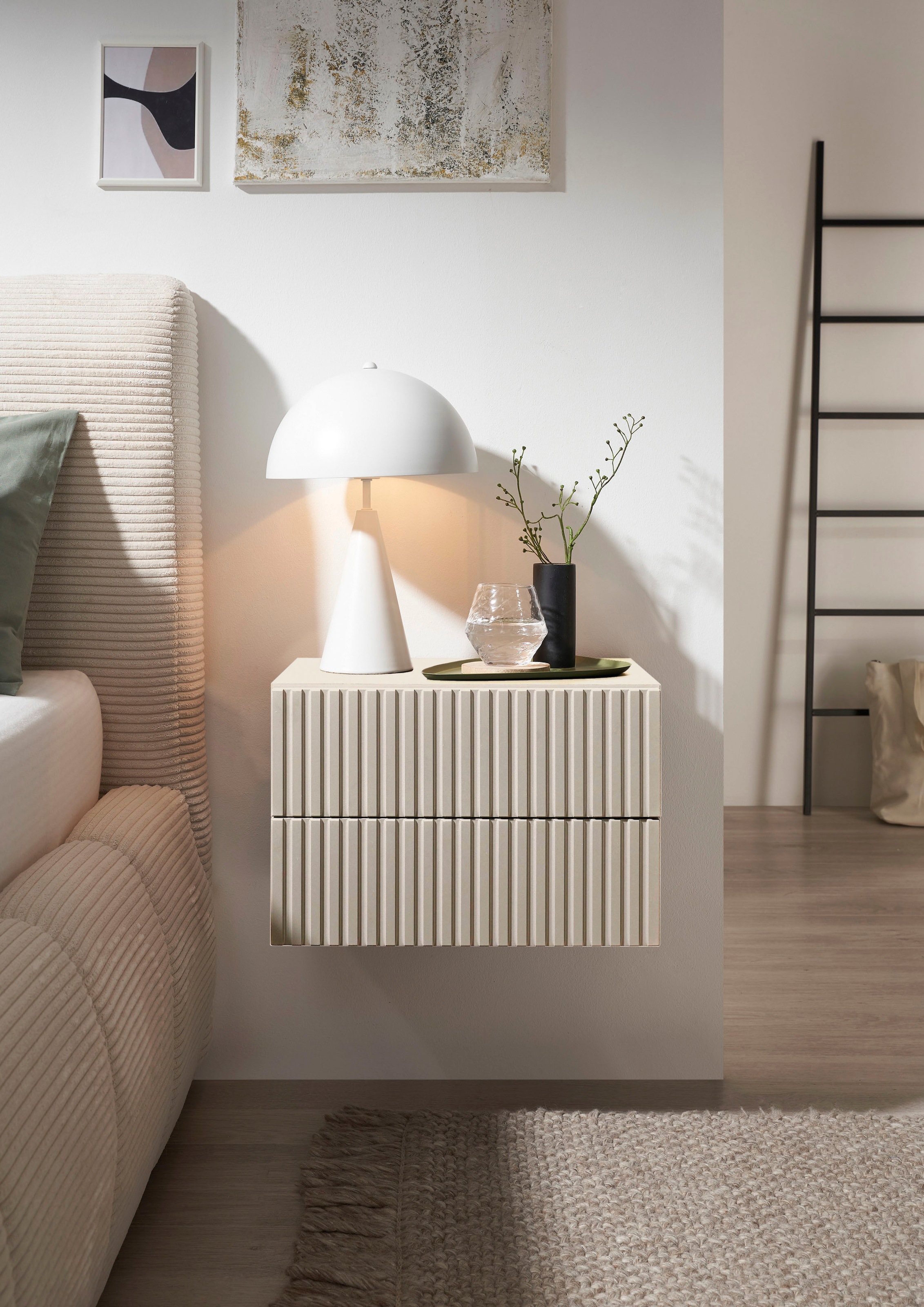 Schlafkontor Nachtkommode "Taboni Nachttisch, Nachtkonsole mit Push-to-open günstig online kaufen