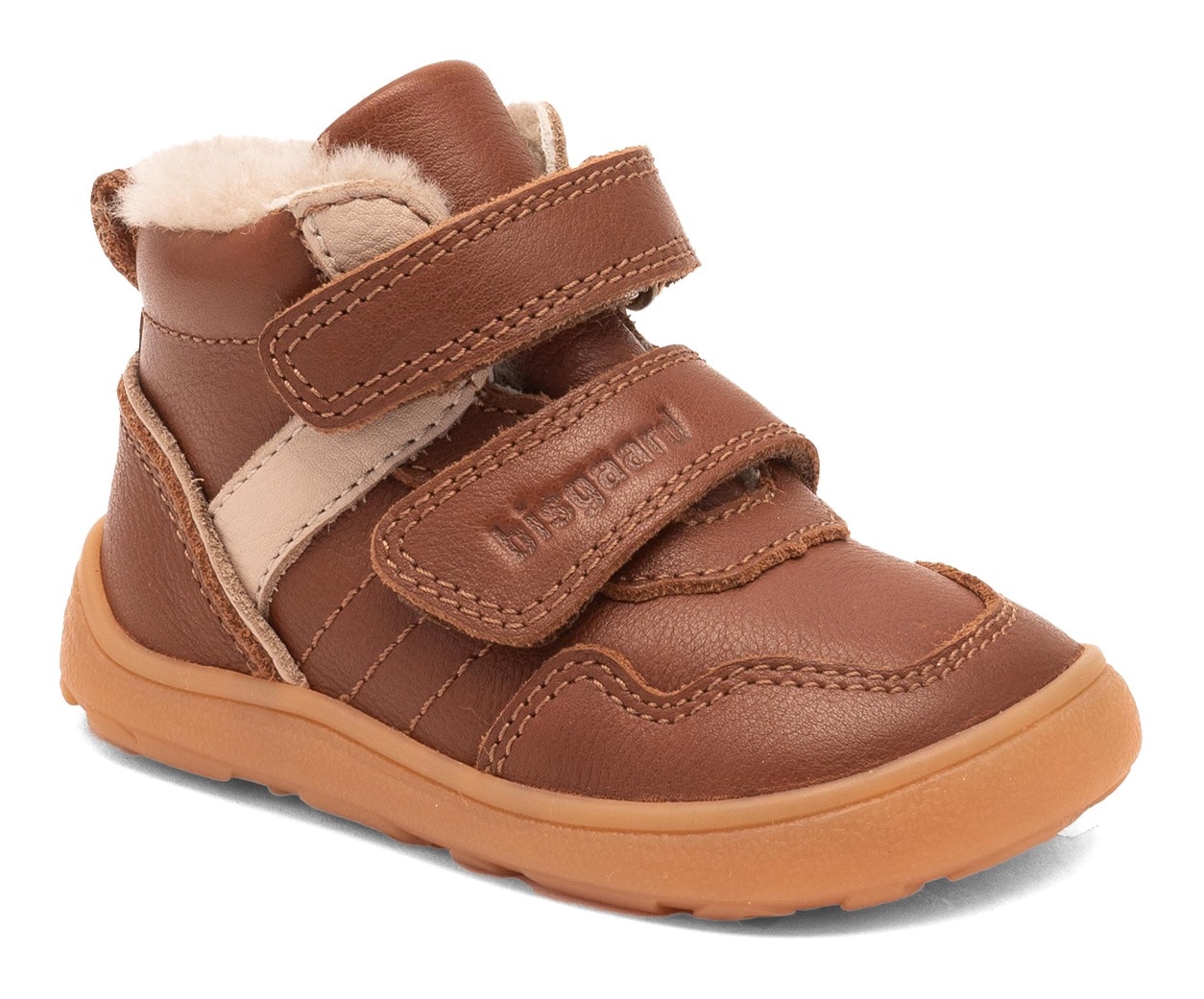 Bisgaard Barfußschuh "barefoot becky lamb" Winterboots mit Lammfell, Größenschablone zum Download
