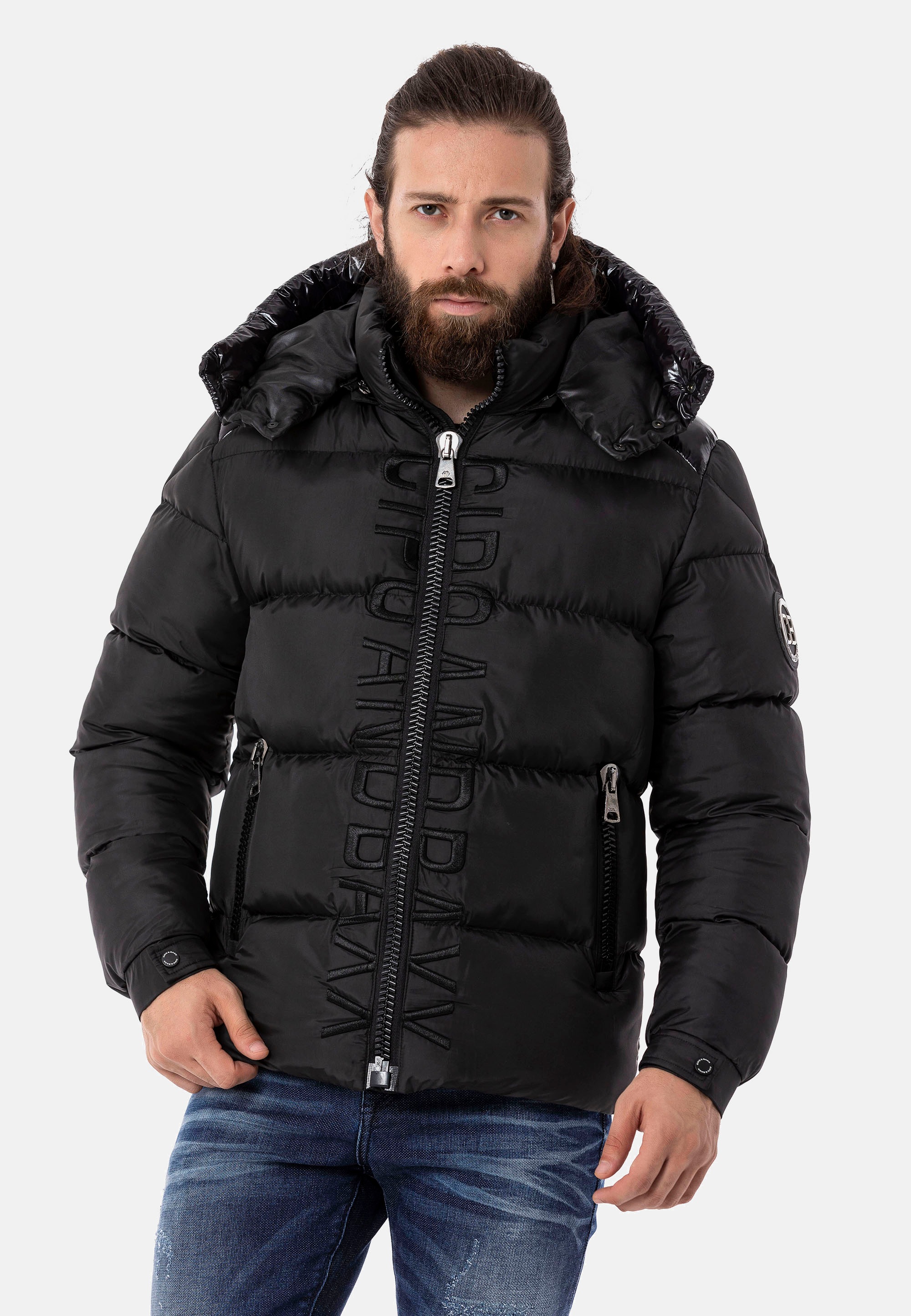 Cipo & Baxx Bomberjacke, in coolem Look