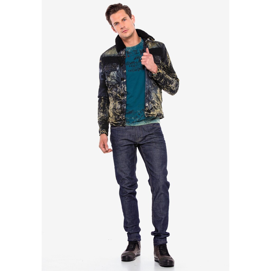 Cipo & Baxx Jeansjacke, (1 St.)