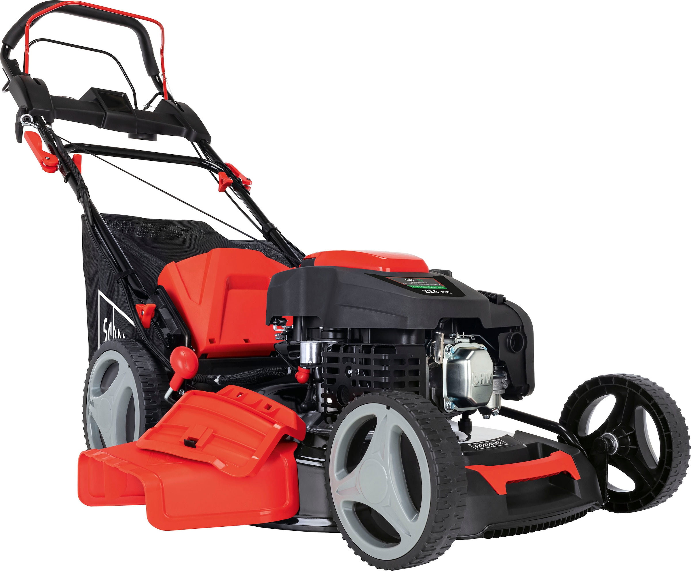 Scheppach Benzinrasenmäher »MS225-53E«, 5,15 kW/7 PS, Elektro-Start und Radantrieb