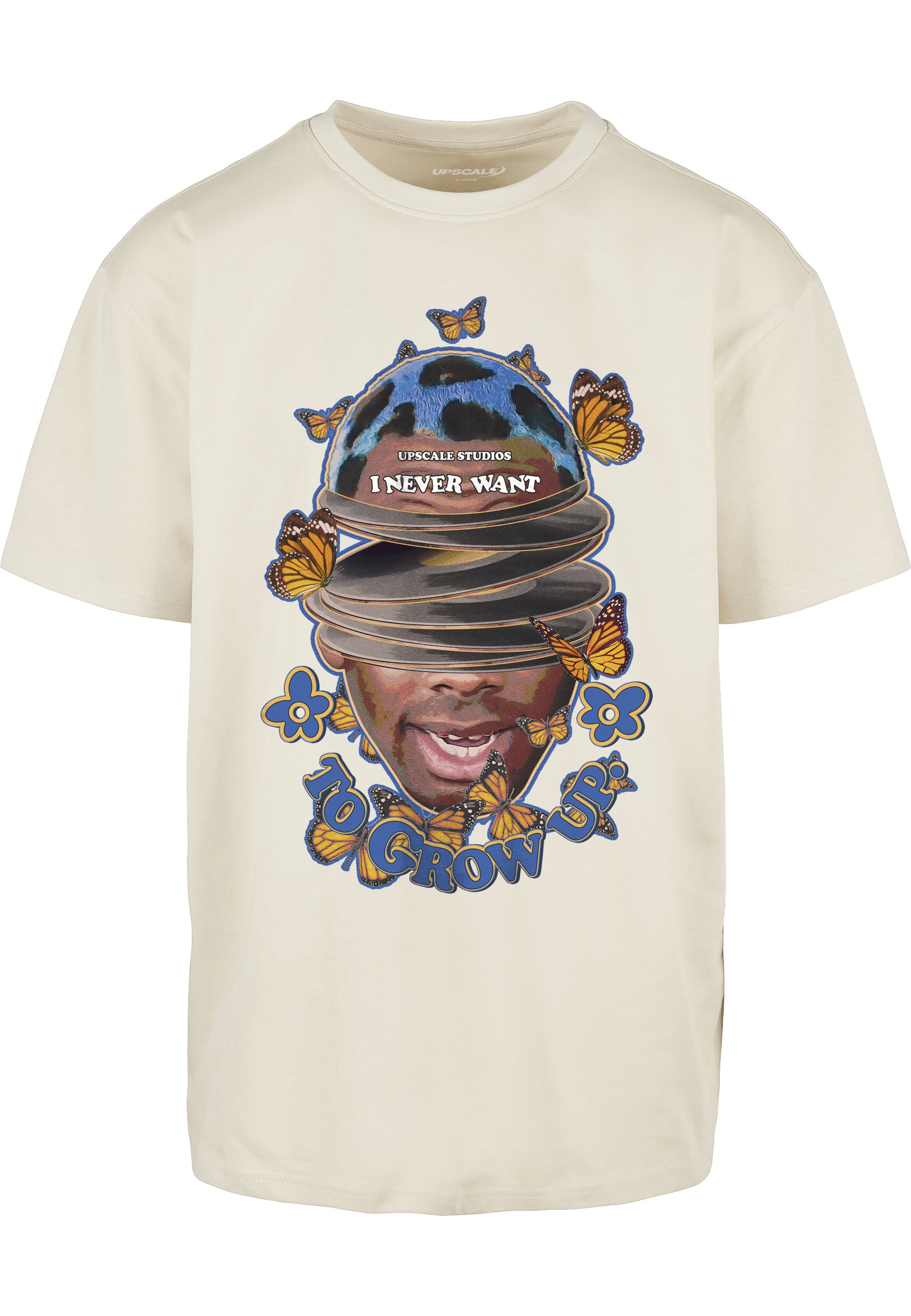 Upscale by Mister Tee T-Shirt "Upscale by Mister Tee Männer Grow Up Oversize Tee" 1 Stk.