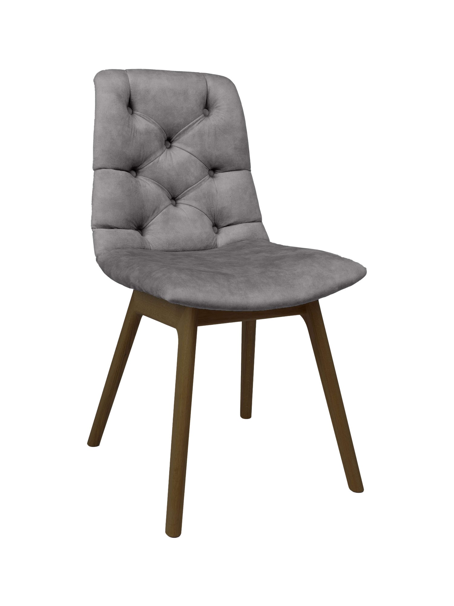 andas Esszimmerstuhl "Ramon", (Set), 2 St., Samt, mit Massivholzbeinen, in günstig online kaufen