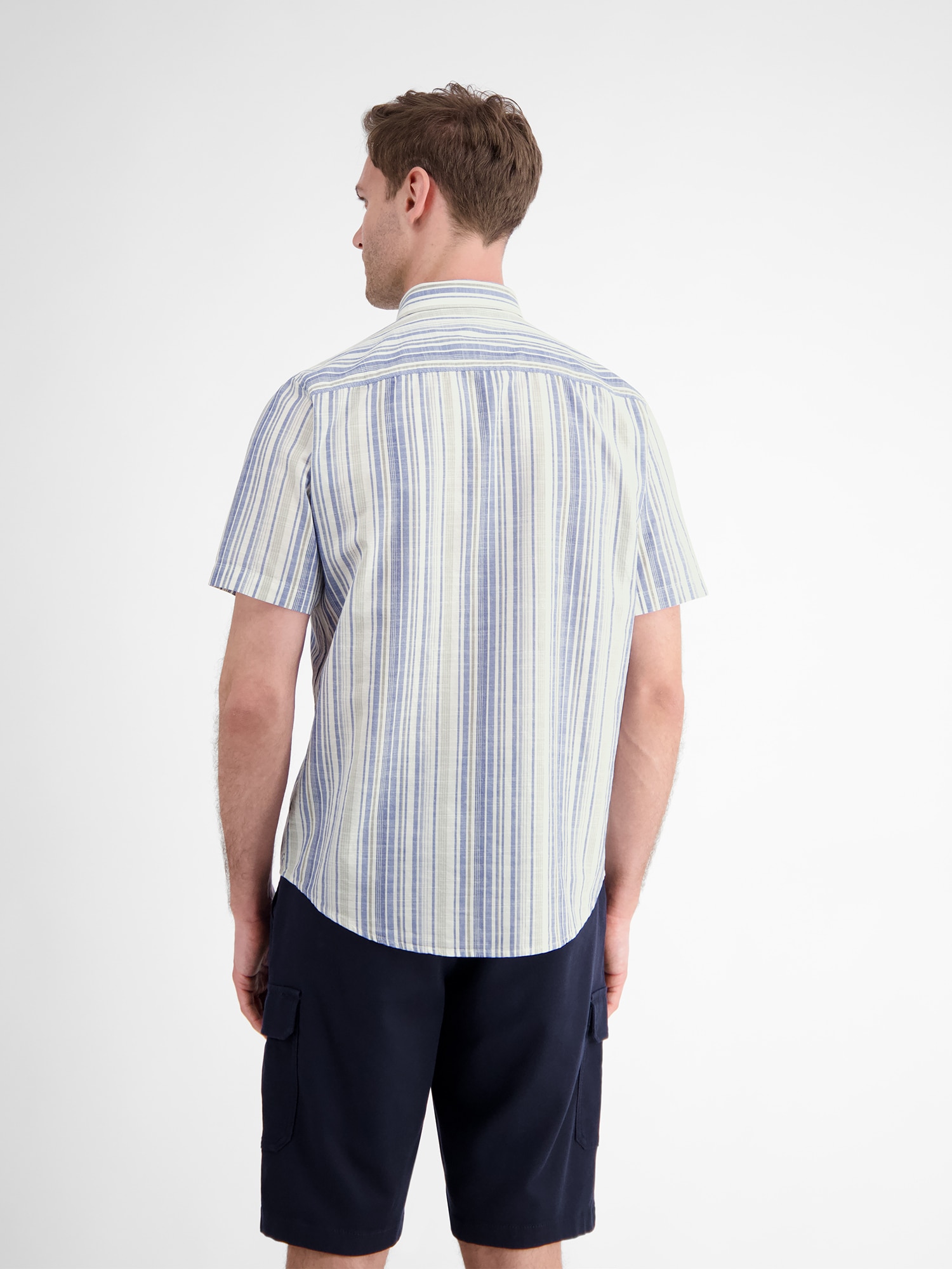 LERROS Kurzarmhemd "Herren Halbarmhemd, gestreift" günstig online kaufen