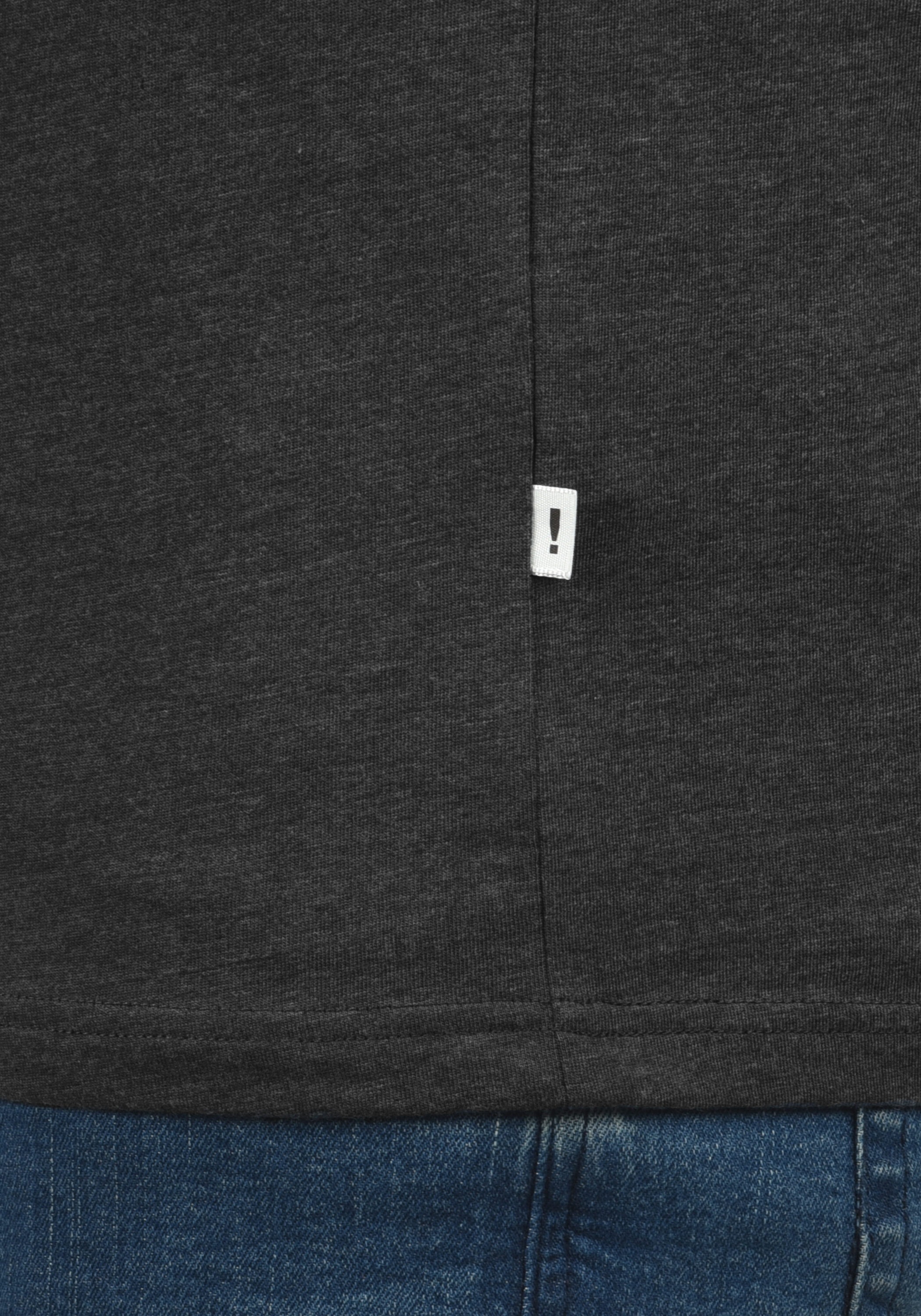SOLID SDBastian Men's Crew Neck T-Shirt Grey XL 7