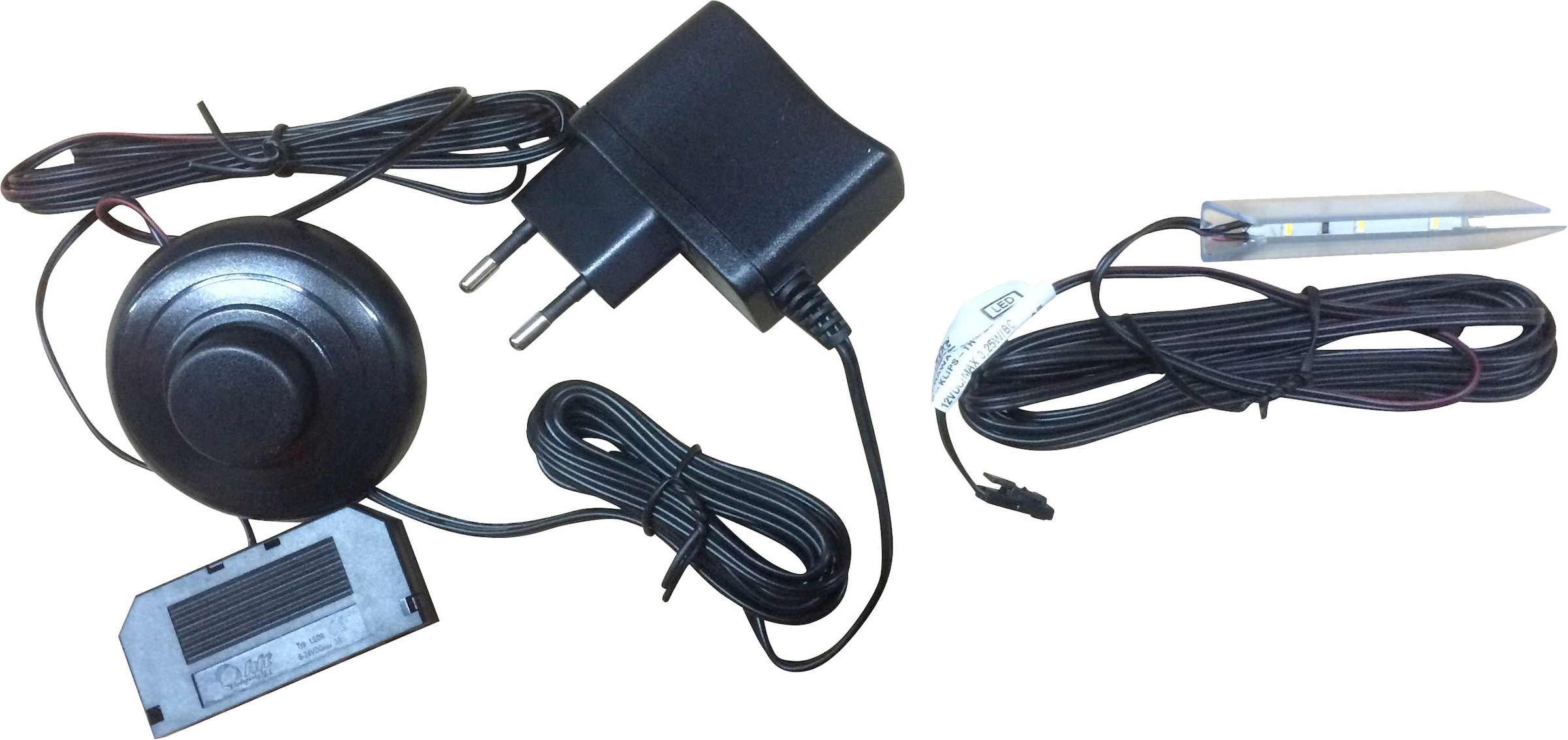 Home affaire LED Schrankinnenraumbeleuchtung "Glaskantenbeleuchtung" LED-Board 1 Stk. Warmweiß